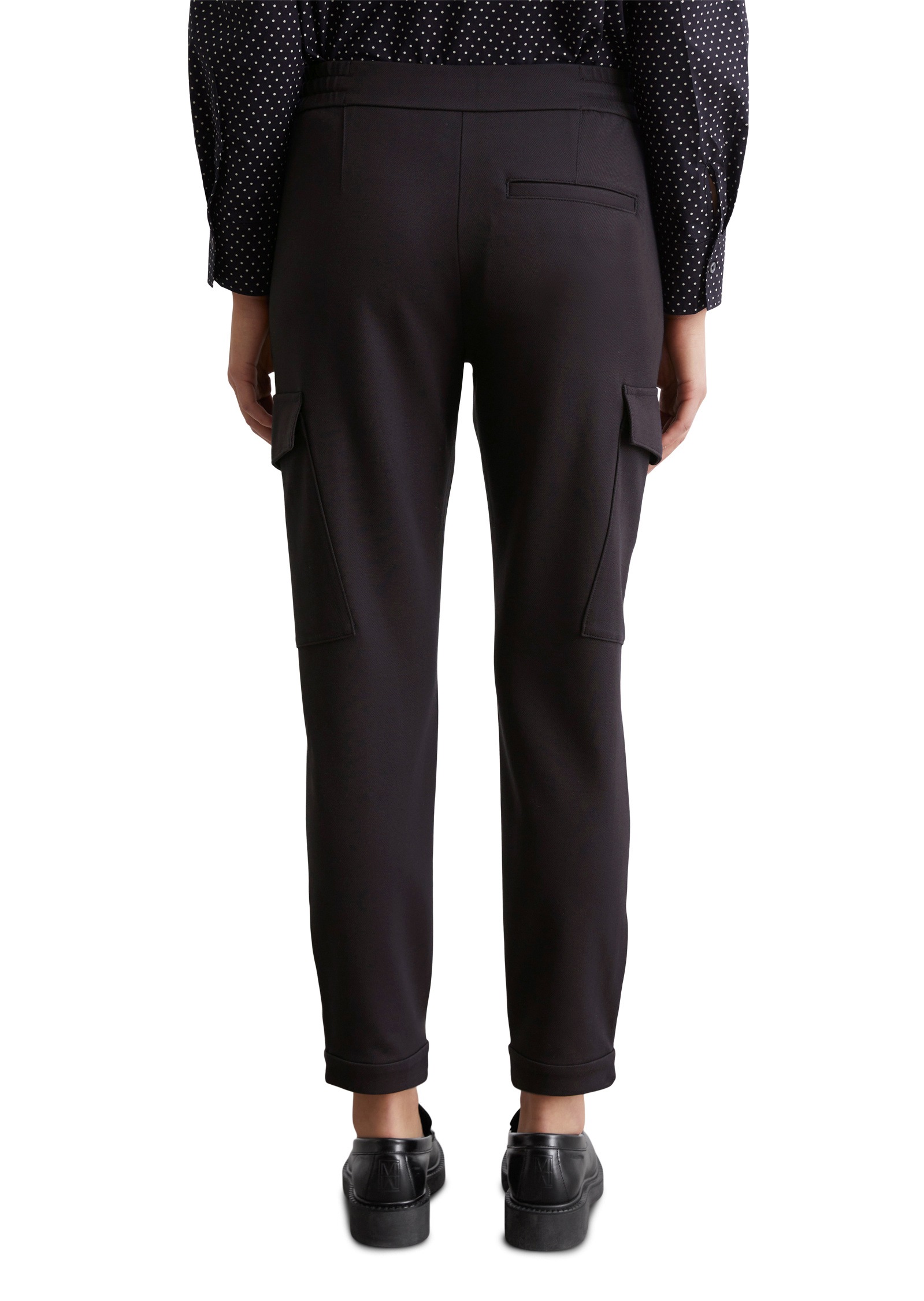 Thumbnail - Marc OPolo Chinohose "aus kompaktem Jersey-Twill"
