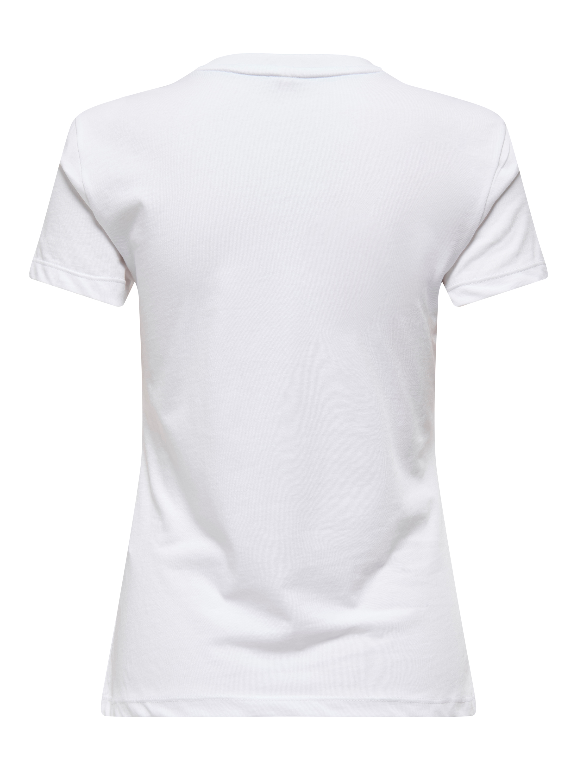 ONLY Kurzarmshirt »ONLVIBE LIFE S/S GLASSES TOP BOX JRS« Baumwolle, regular fit, Rundhals