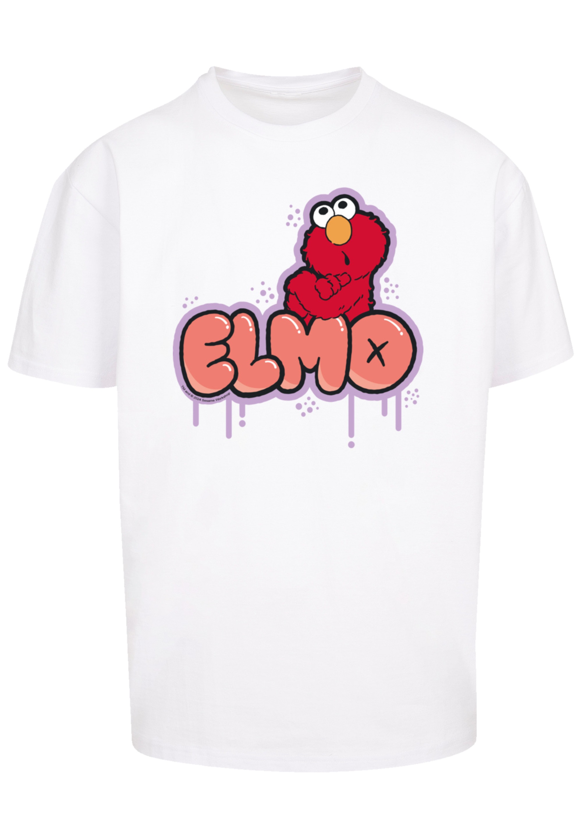 F4NT4STIC T-Shirt "Sesamstraße Elmo NO", Premium Qualität, Weihnachts-Kolle günstig online kaufen