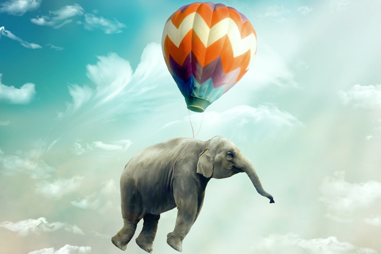 queence Wandsticker "Balloon" Selbstklebend, kinderleichte Anbringung günstig online kaufen