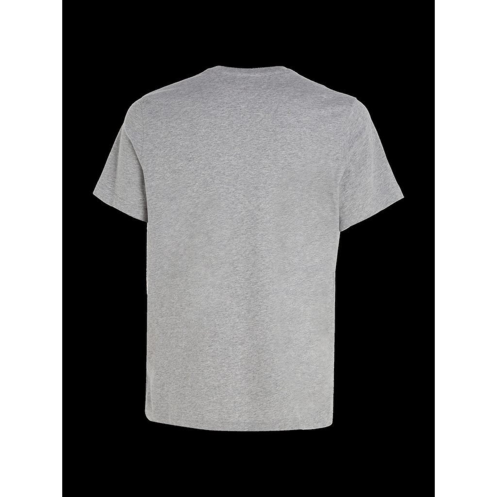 Tommy Jeans T-Shirt »TJM ESSENTIAL SOLID TEE«, Regular Fit mit Rundhalsausschnitt und dezenter Logo-Flag