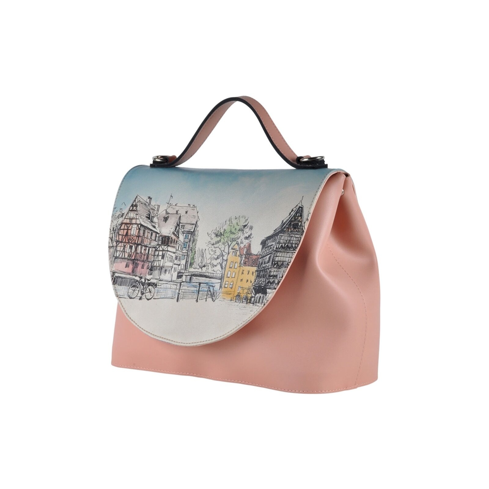 DOGO Henkeltasche "Handy Bag Take A Walk Damen Handtaschen (Fashion) / Neut günstig online kaufen