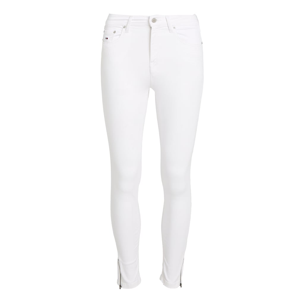 Tommy Jeans Skinny-fit-Jeans »NORA MD SKN ANK ZIP BG4293«, mit Reißverschlüssen am Saum