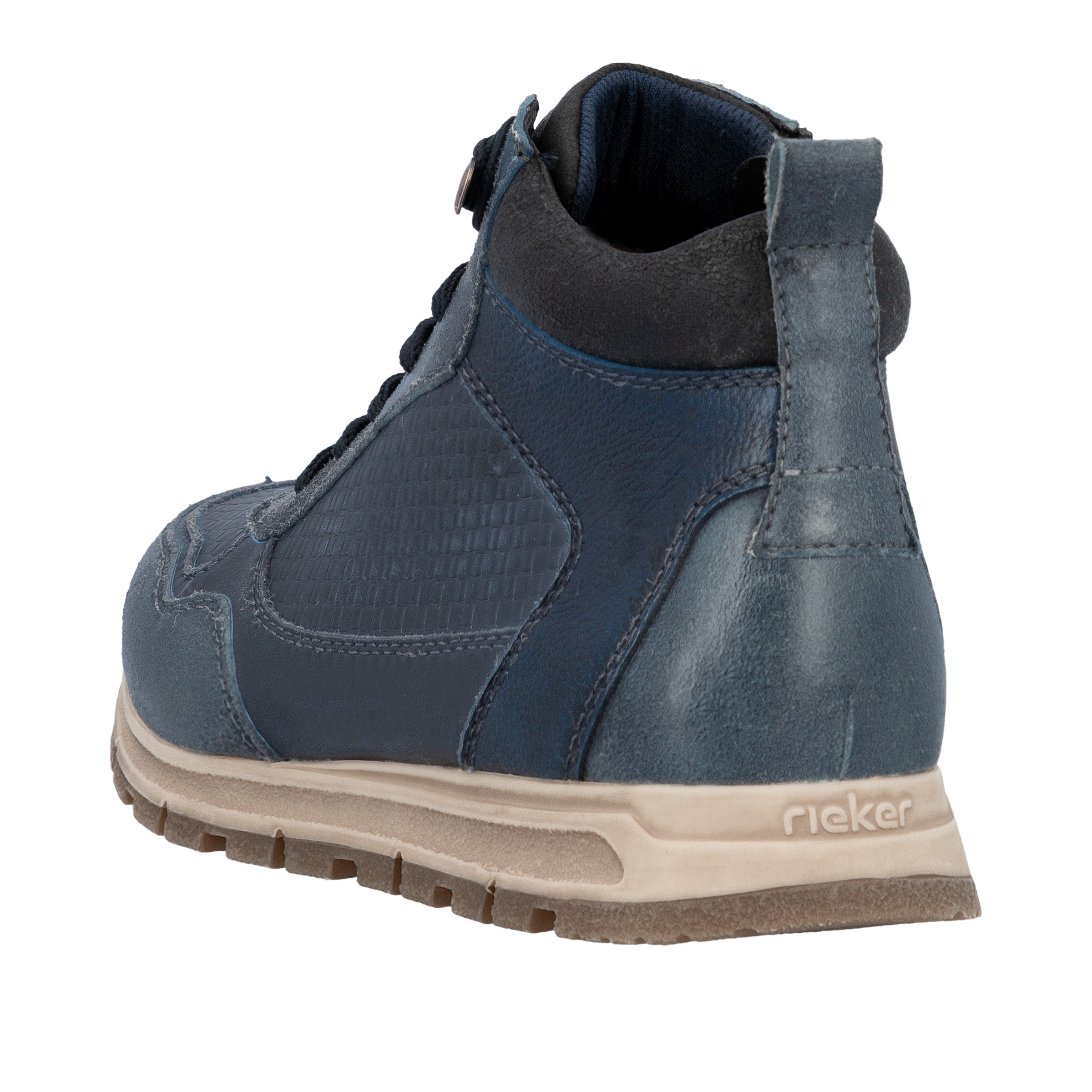 Rieker Sneakerboots, Schnürboots, High Top Sneaker, Schnürschuh mit Innenreißverschluss