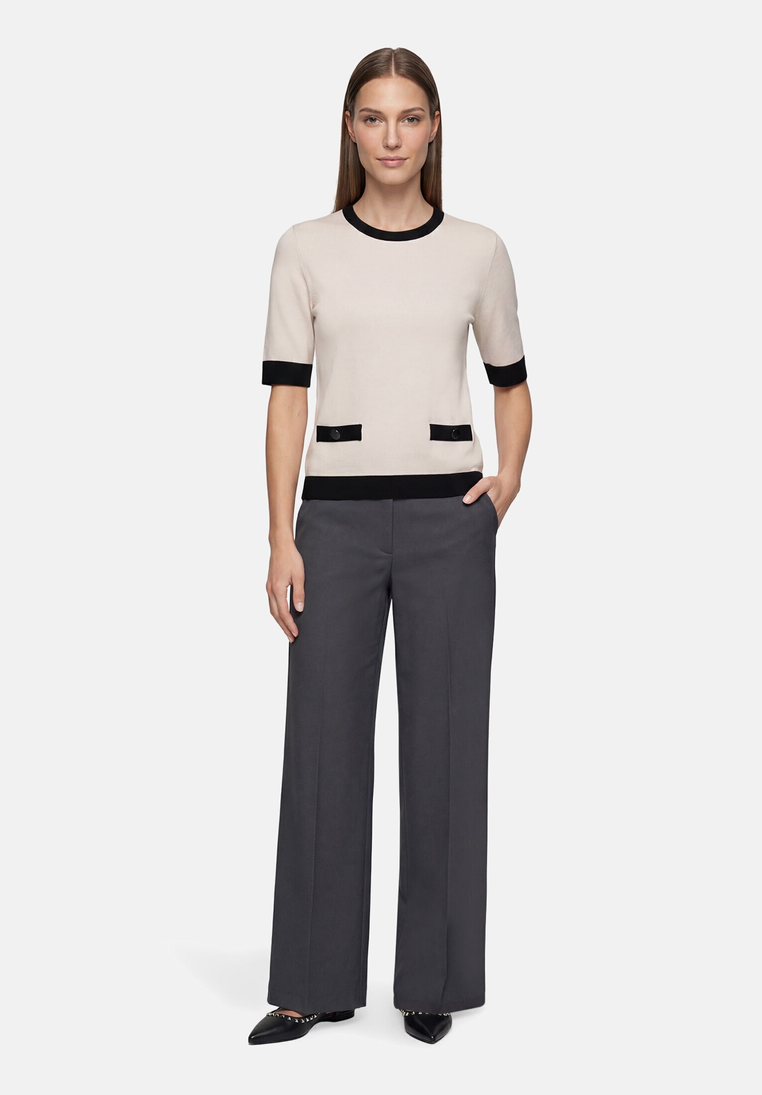 Betty Barclay Kurzarmshirt »Damen mit Taschen« 1