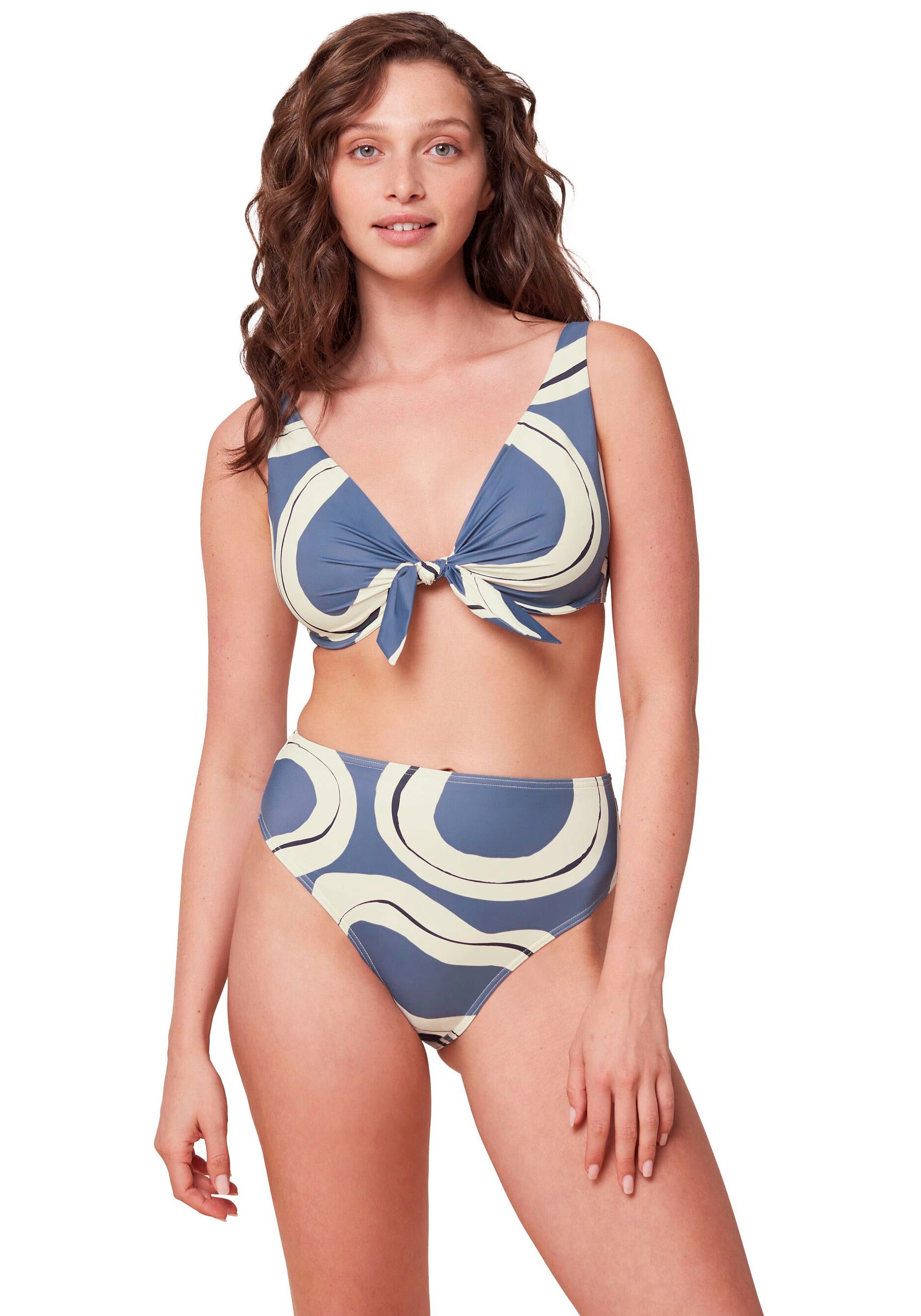 Triumph Bikini-Hose "Summer Allure Highwaist brief", hoher Beinausschnitt und hochtailliert für eine schmeichelnde Optik