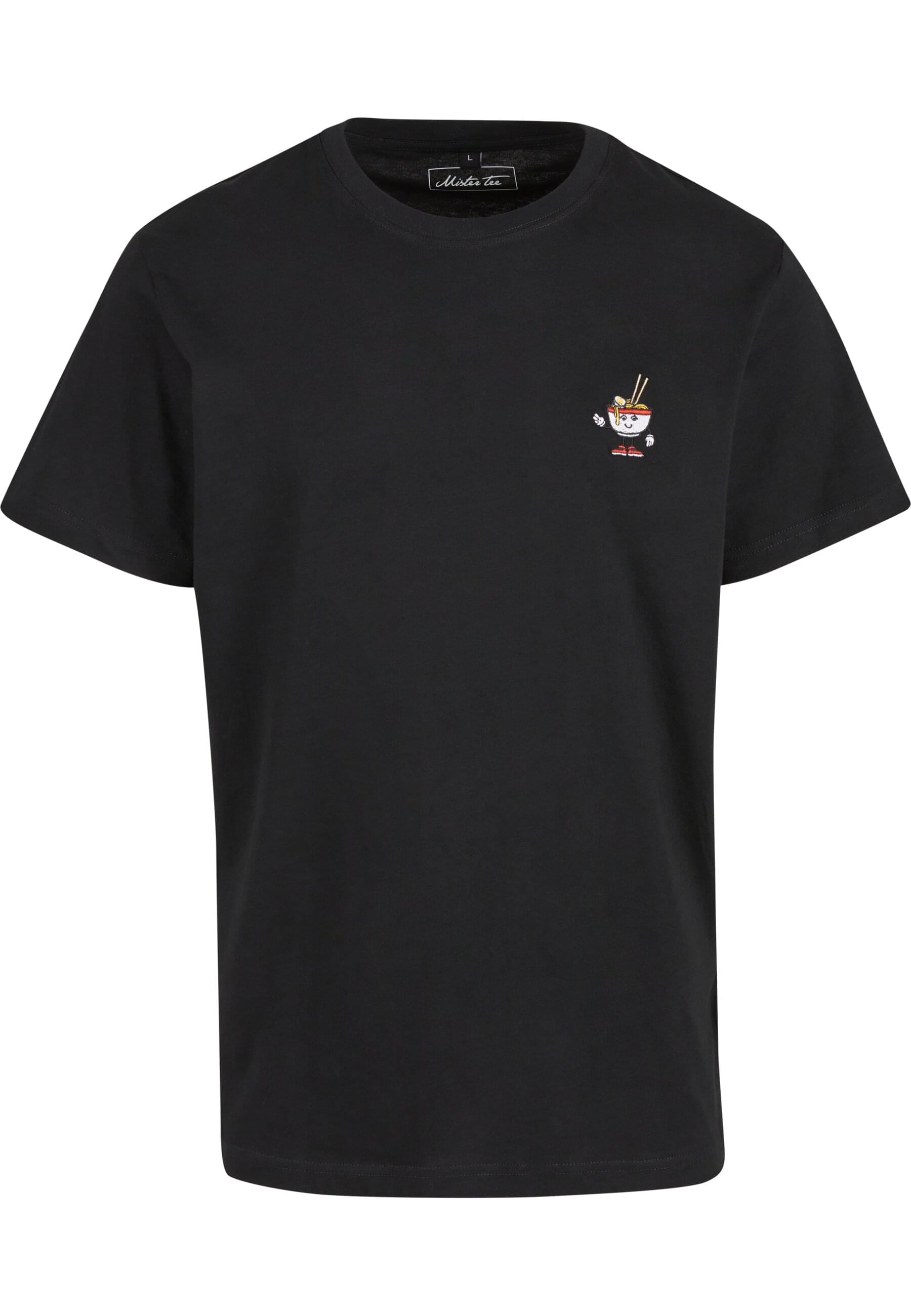 MisterTee T-Shirt "MisterTee Herren Peace Noodles Tee EMB" 1 Stk. tlg. günstig online kaufen