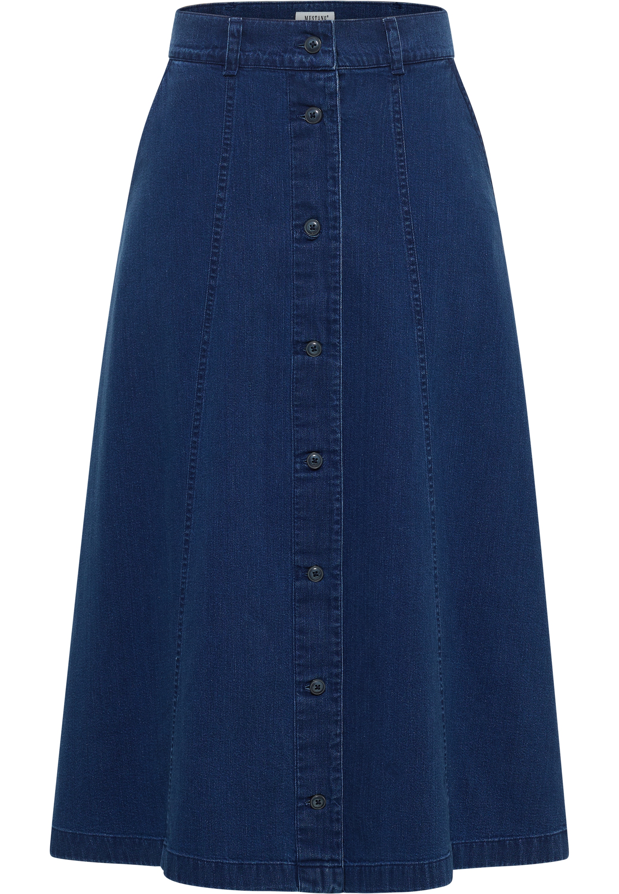 MUSTANG Maxirock »Damen Style Ally Denim Skirt«