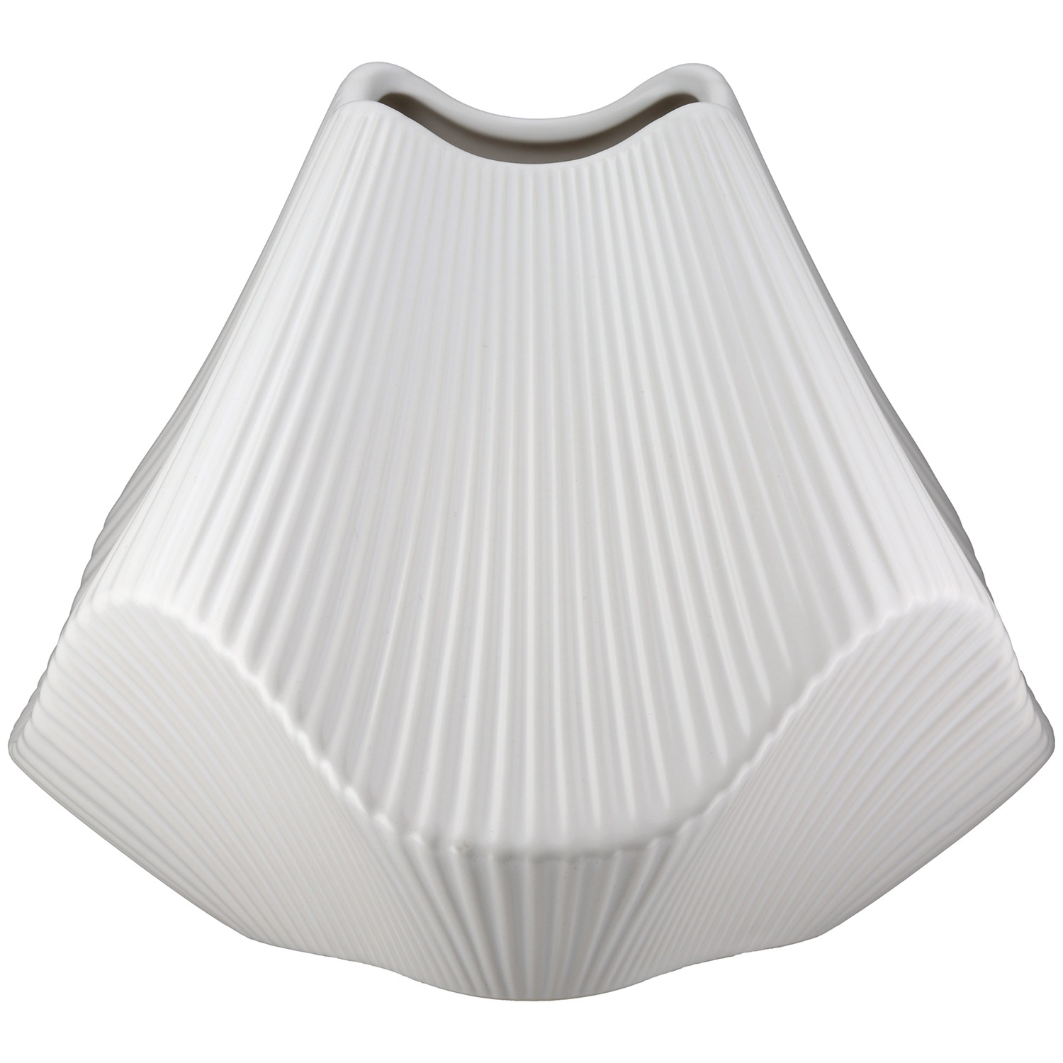 Thumbnail - GILDE Tischvase "Vase Lamellen H. 18,5 cm"