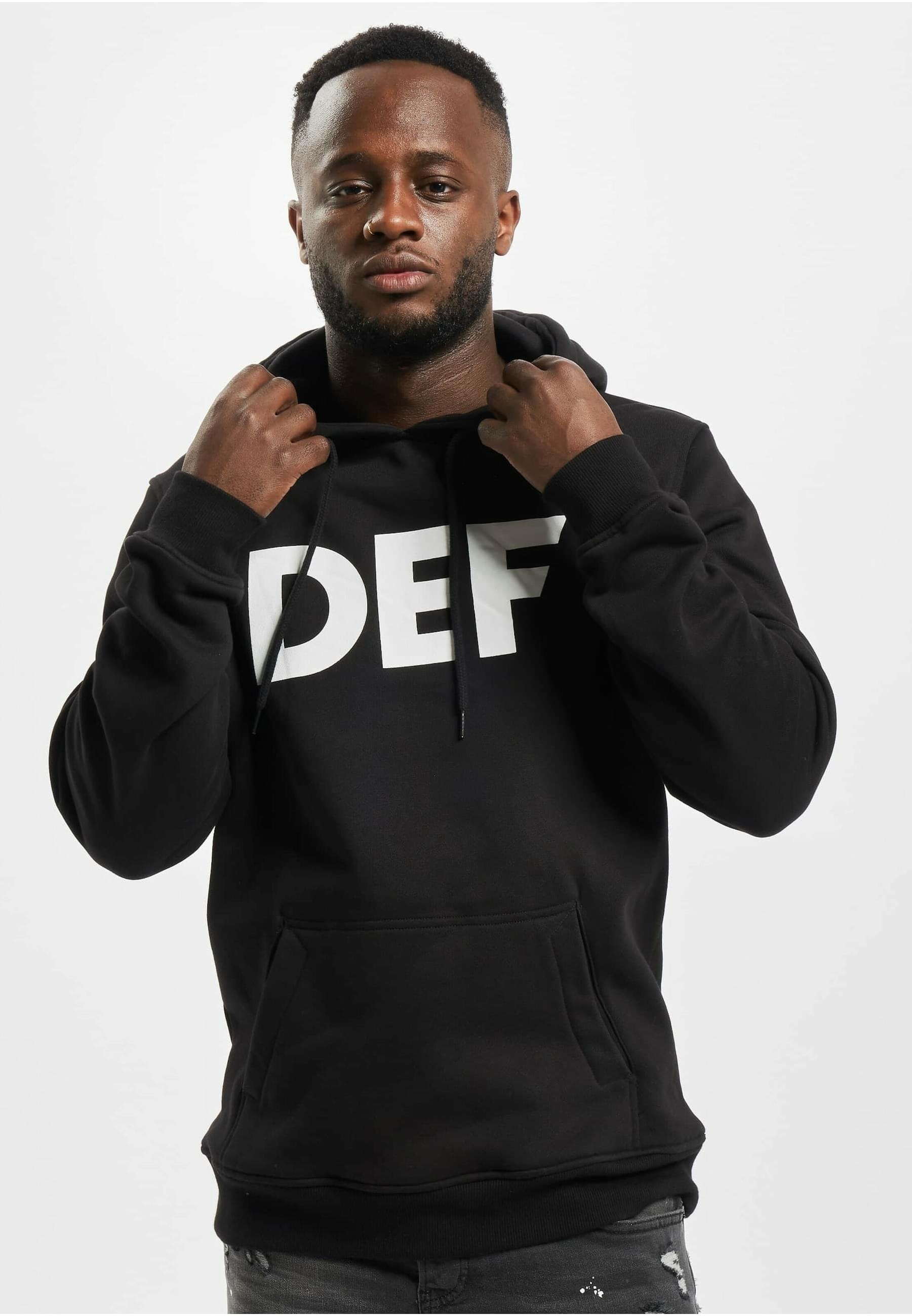 DEF Sweatshirt »DEF Herren Mitarbeiter Hoody«, (1 tlg.)