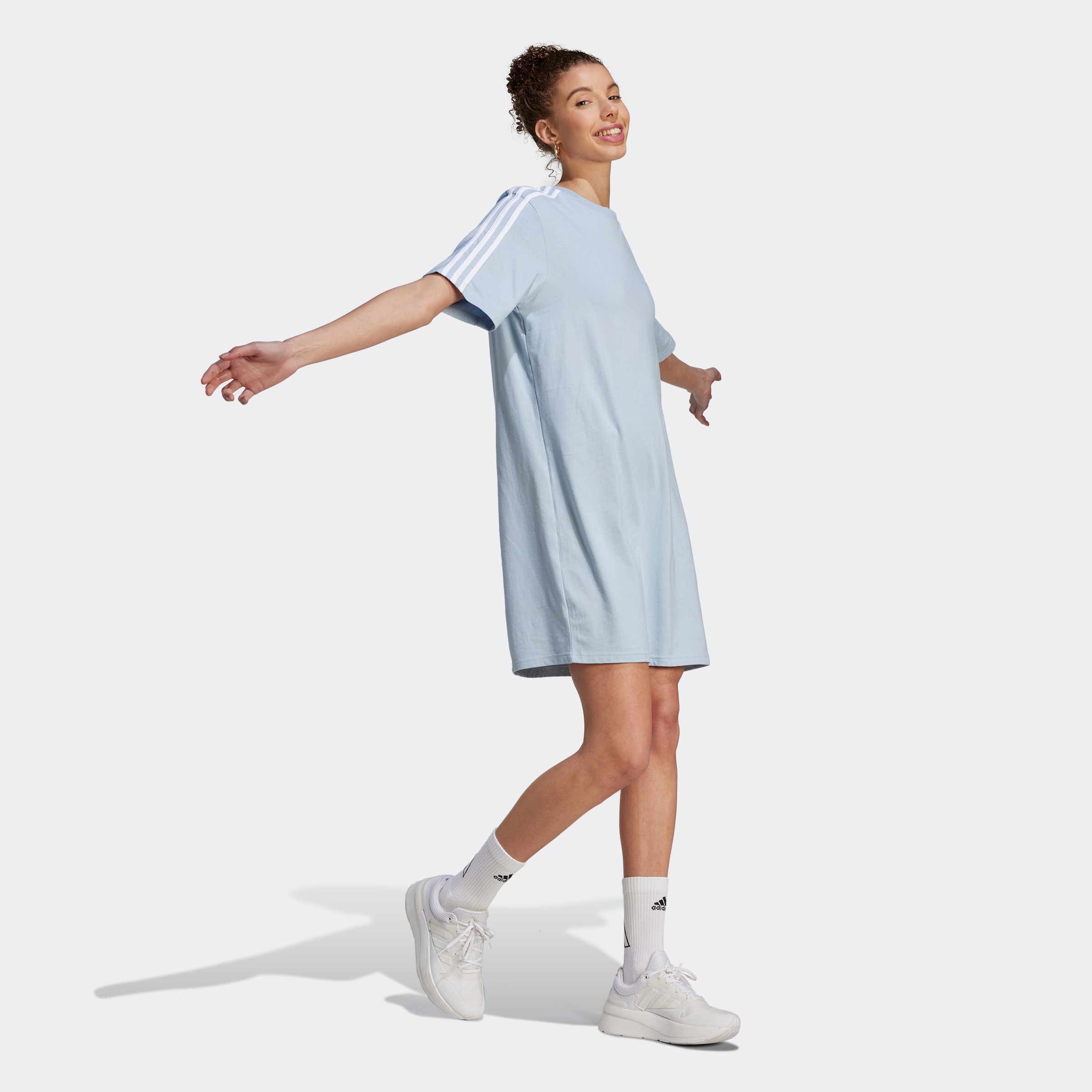 adidas Sportswear Shirtkleid »W 3S BF T DR« für kaufen | BAUR