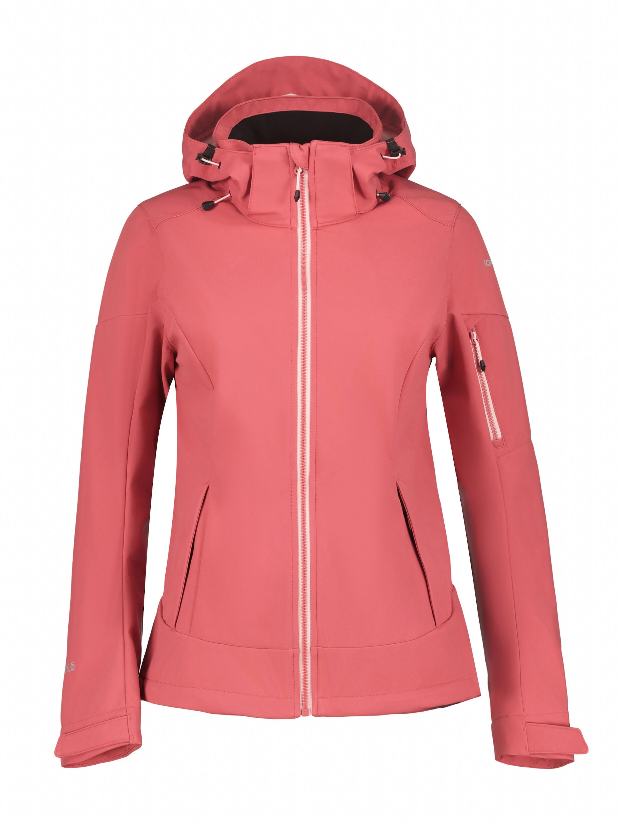 Icepeak Softshelljacke "D SOFTSHELLJACKE BATHGATE" 1 Stk. tlg. mit Kapuze W günstig online kaufen