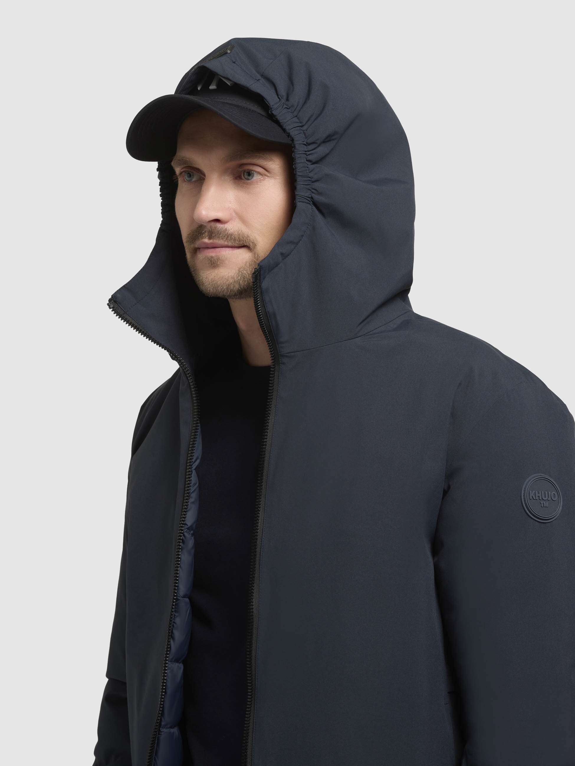 khujo Anorak »THIDO«, mit Kapuze