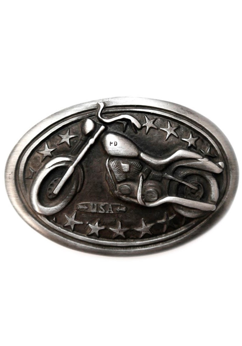 Rettungsring Gürtel Gürtelschnalle "Bike Schwarz Satiniert" günstig online kaufen