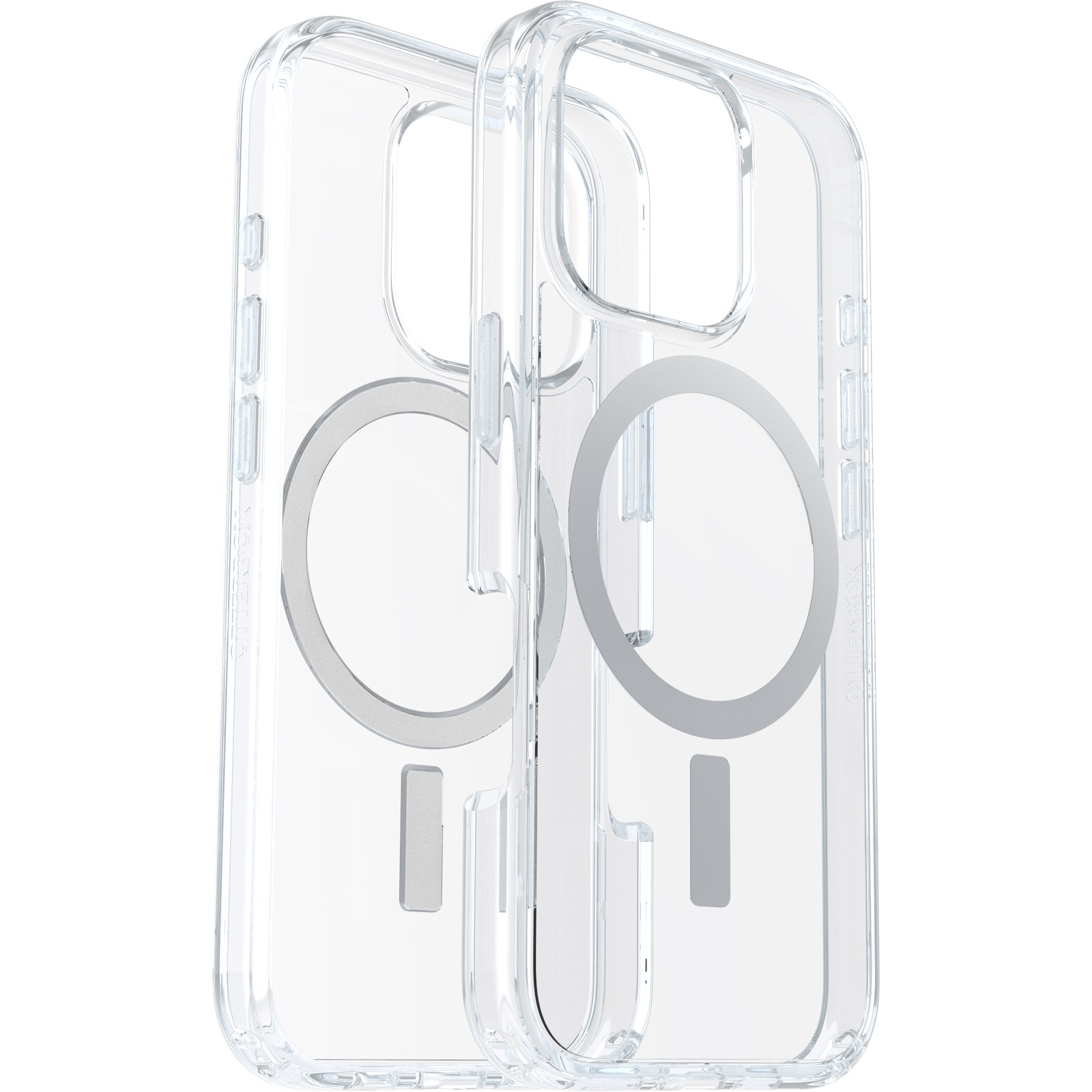 OTTERBOX Handyhülle "Symmetry mit MagSafe für Apple iPhone 16 Pro", B:11cm H:2cm T:20,3cm, transparent, Hüllen, Backcover, Schutzhülle,