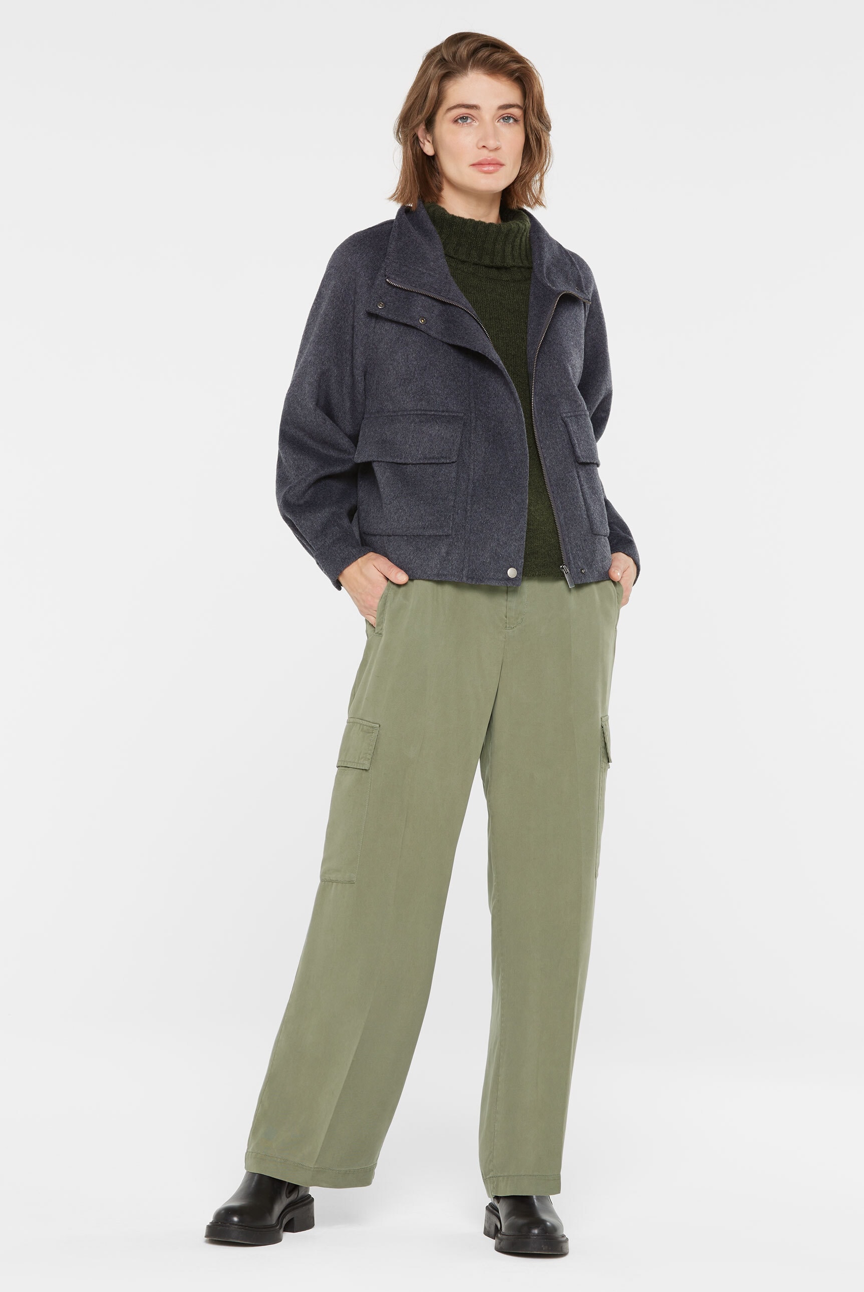 SENSES.THE LABEL Kurzjacke, ohne Kapuze