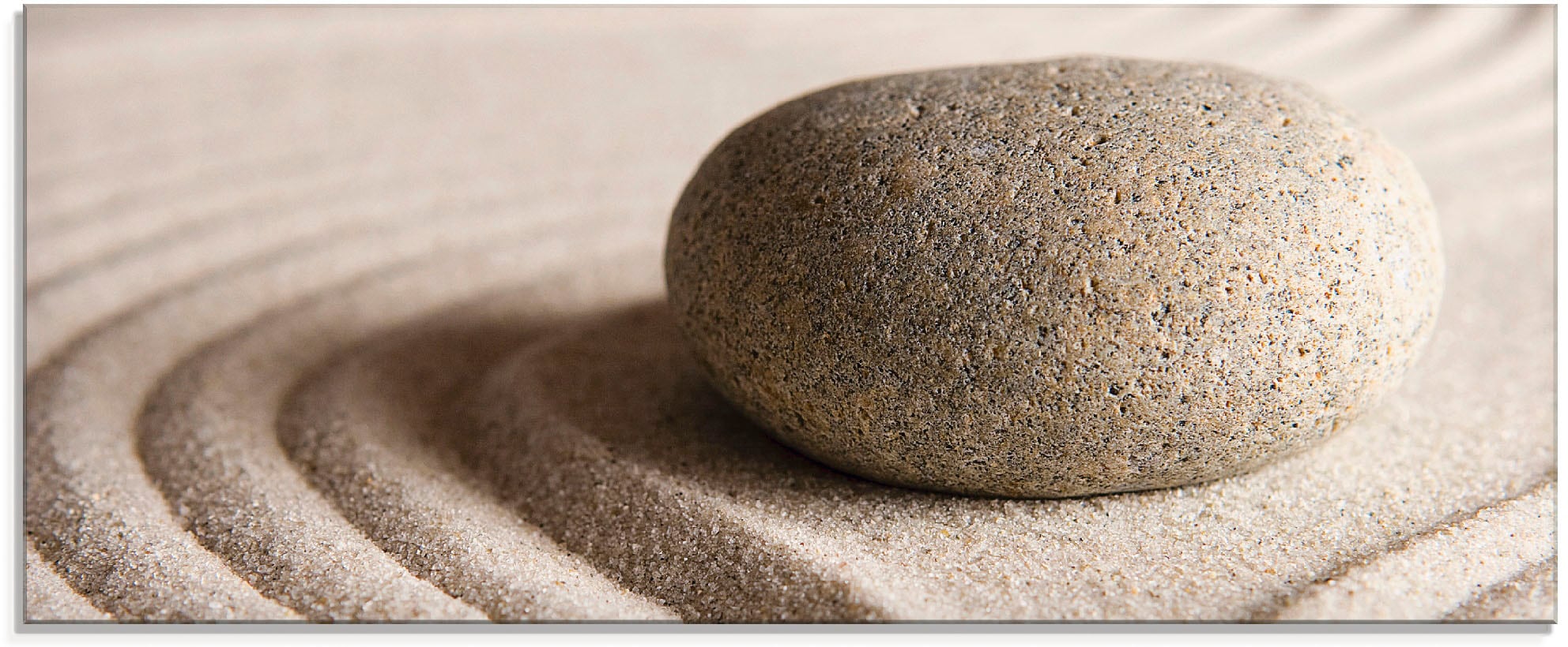 Artland Glasbild "Zen Stein" Zen 1 Stk. tlg. in verschiedenen Größen günstig online kaufen