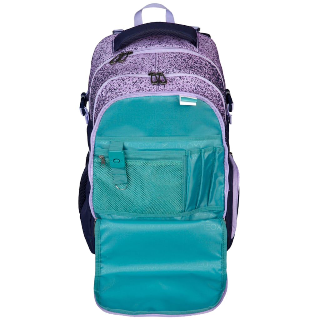 neoxx Schulrucksack »Active, Glitterally perfect«, reflektierende Details