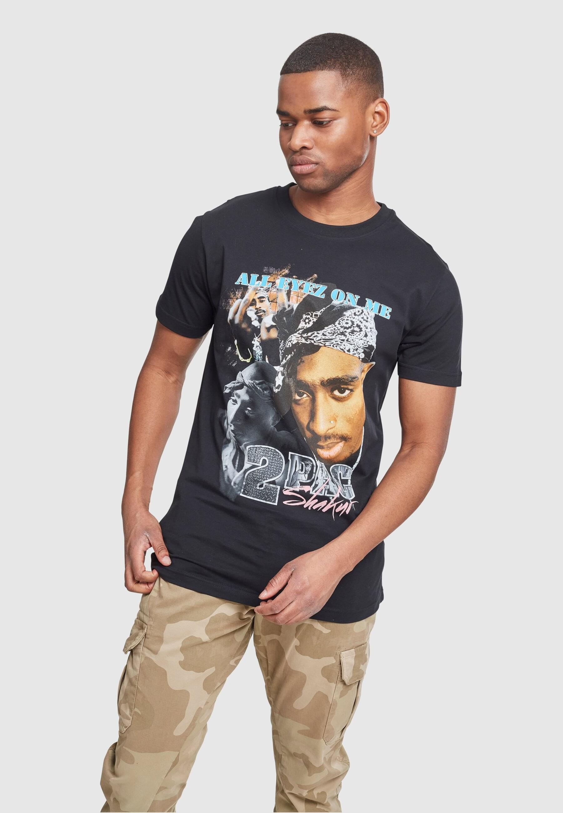 MisterTee T-Shirt »MisterTee Herren Tupac Retro Tee«, (1 tlg.)