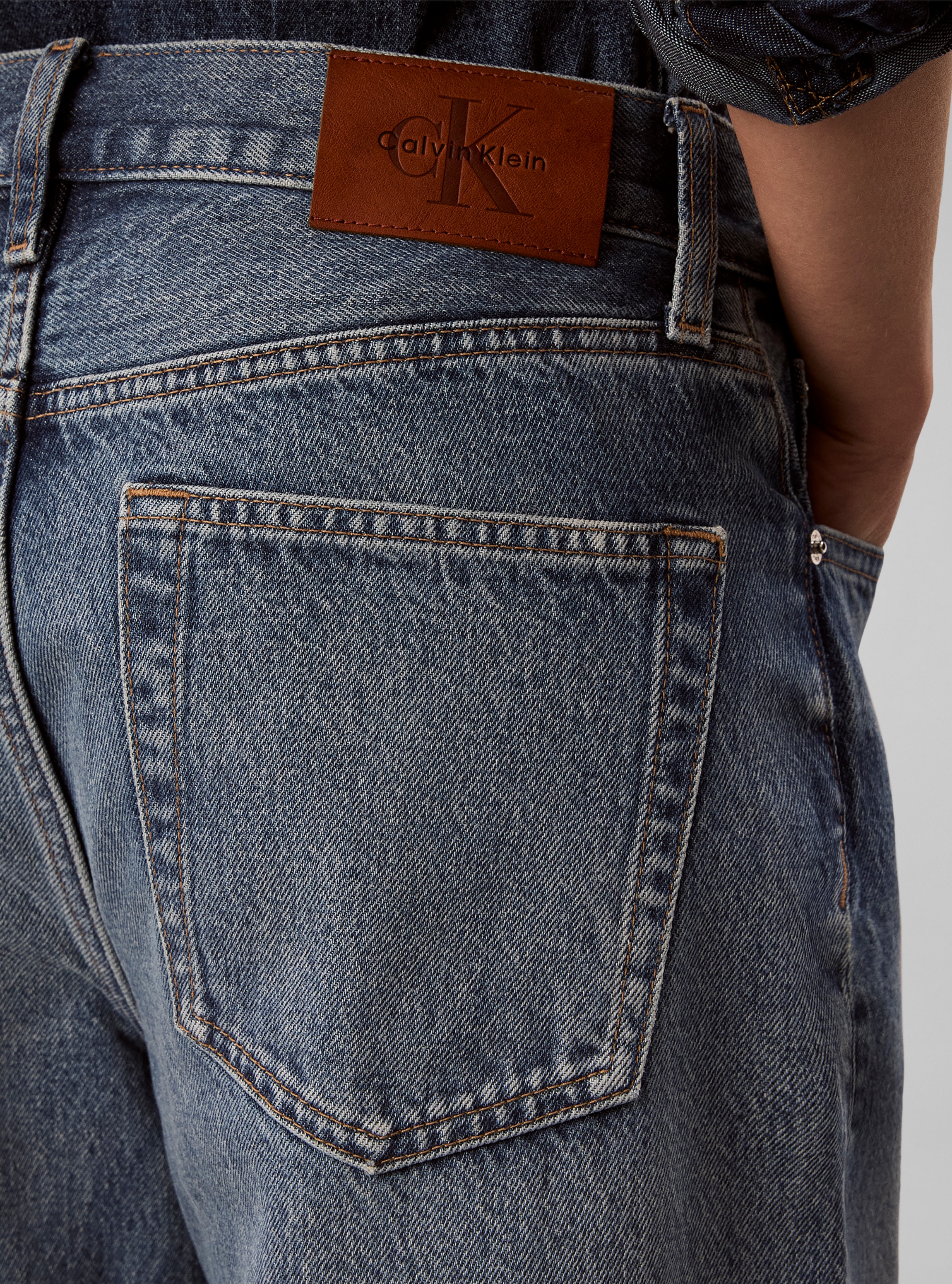 Calvin Klein Jeans Weite Jeans »THE WIDE LEG« Regular fit mit ausgestelltem Bein