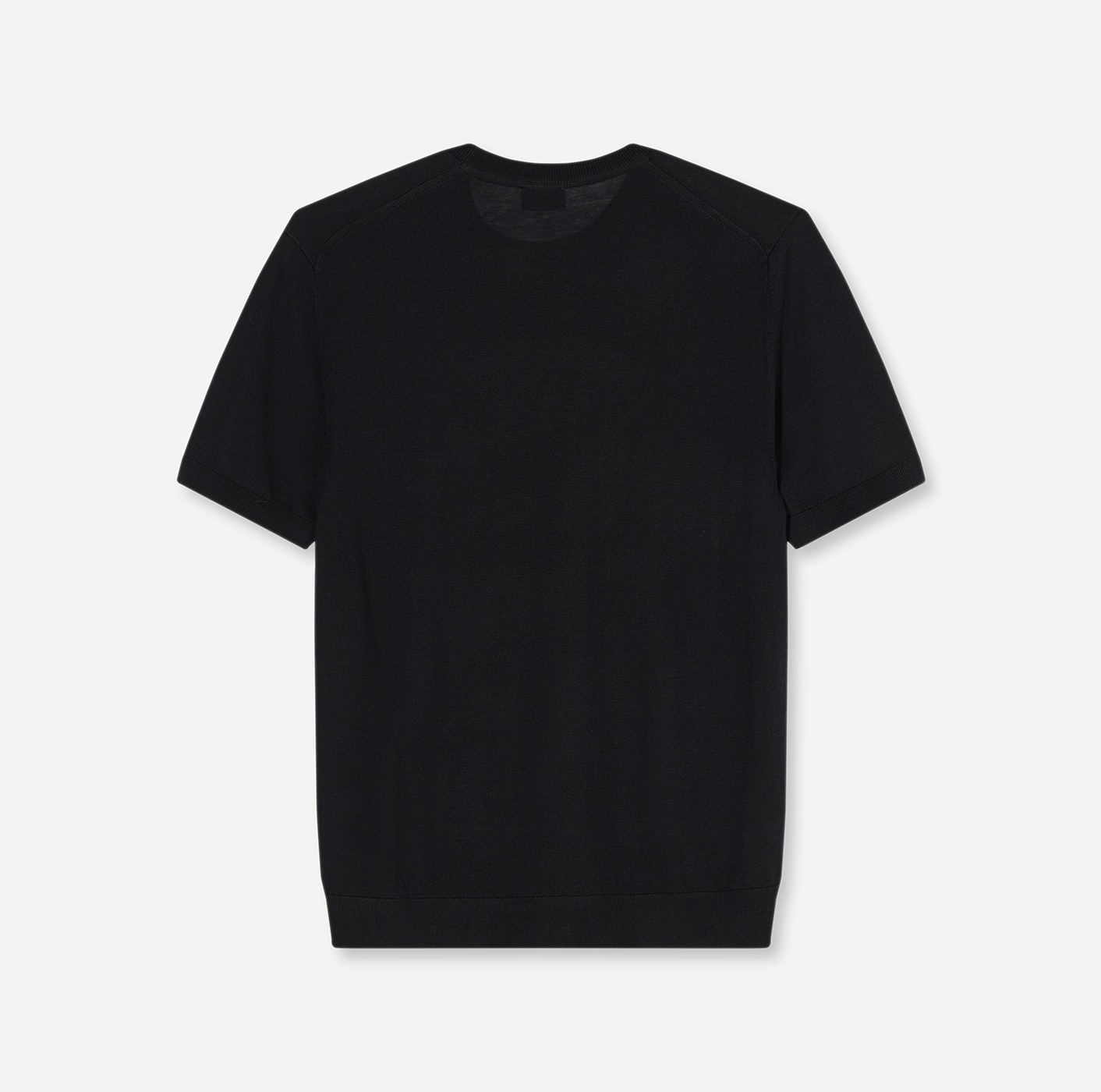 OLYMP T-Shirt Rundhals, Strick, normale Passform