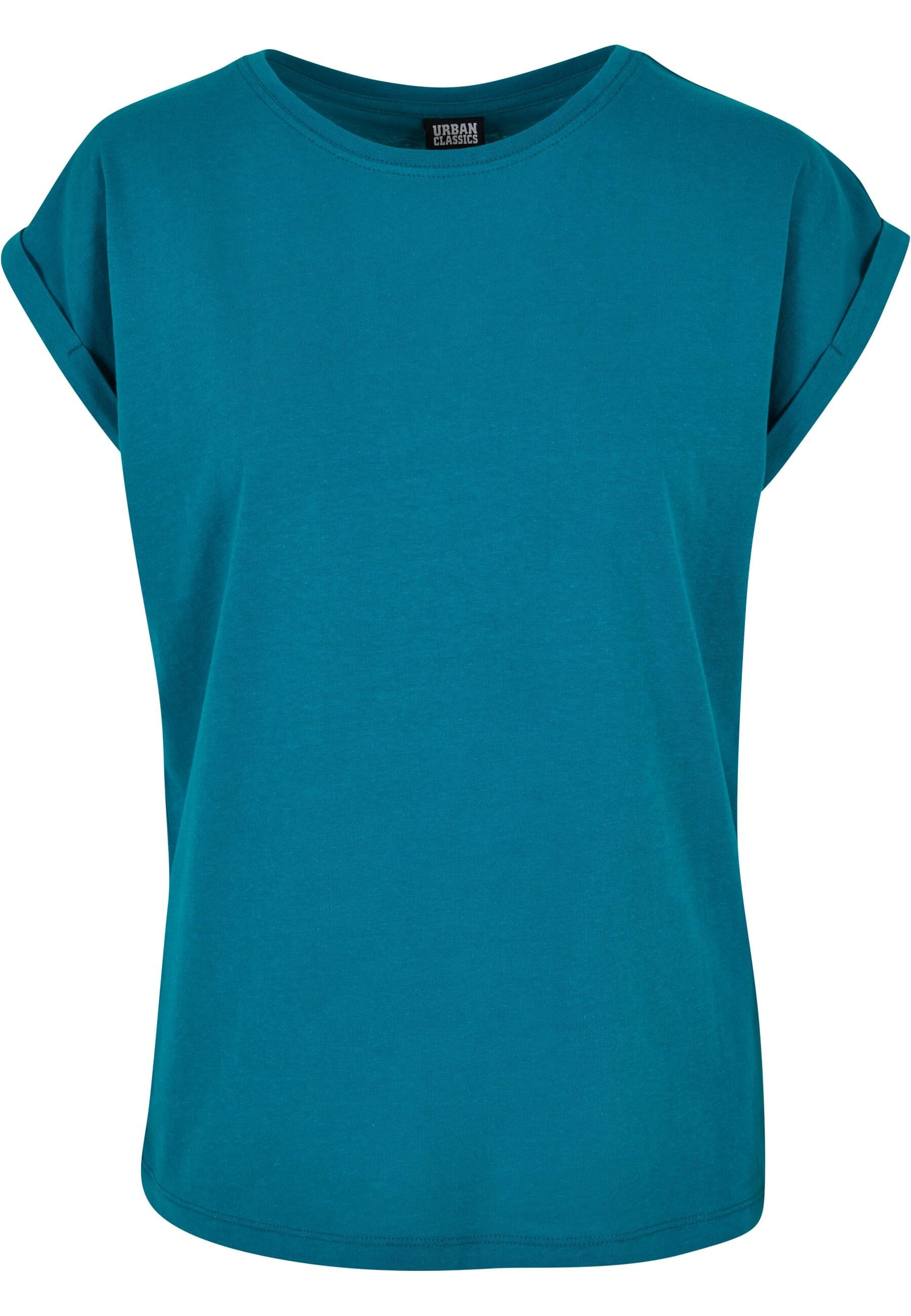 URBAN CLASSICS Kurzarmshirt "Urban Classics Damen Ladies Extended Shoulder günstig online kaufen