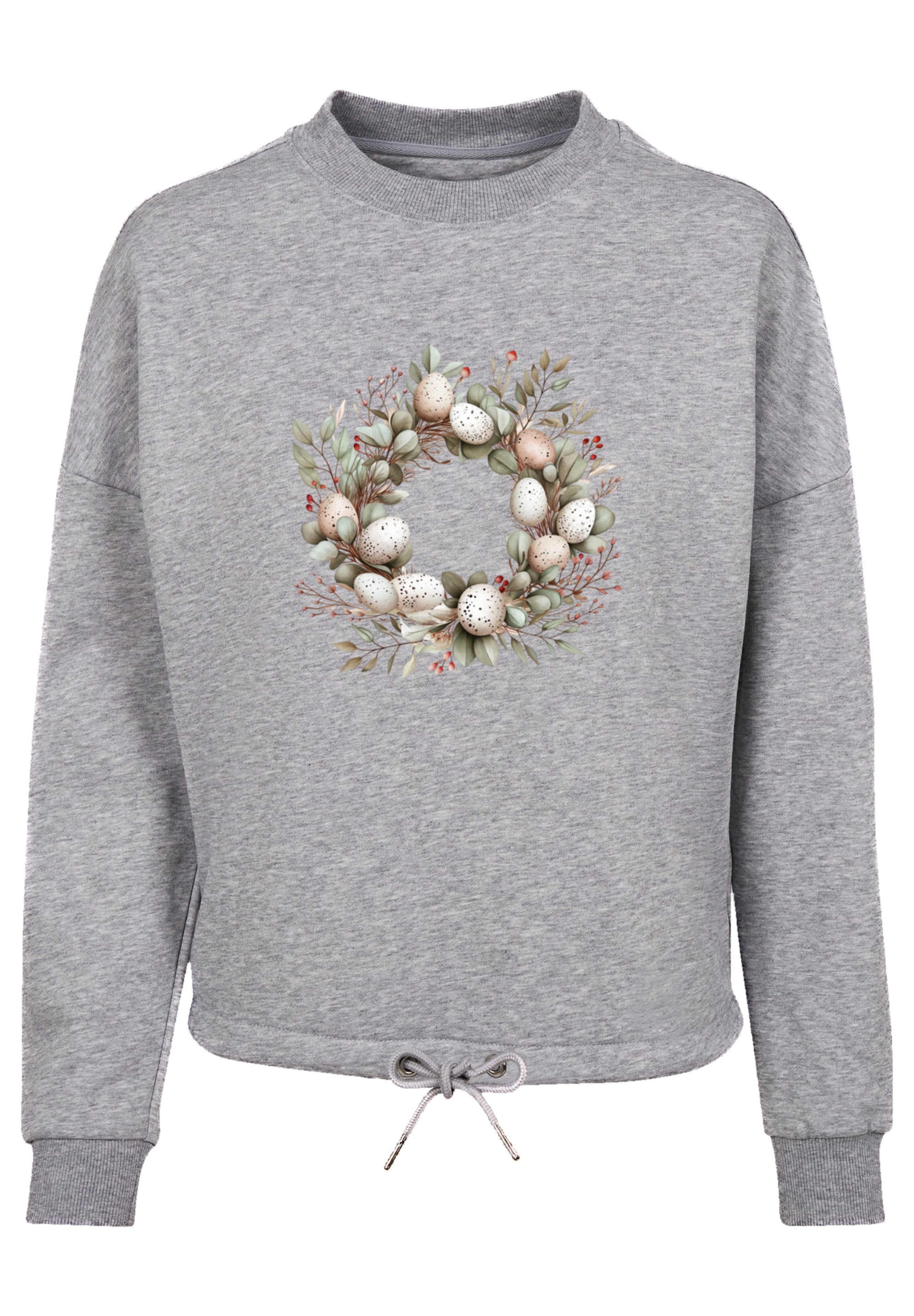 F4NT4STIC Sweatshirt »Osterkranz Eierkranz Blumenring«, Premium Qualität