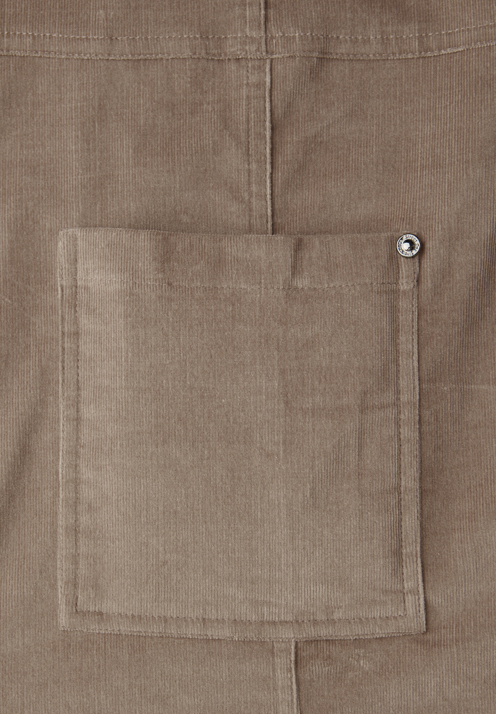 STREET ONE Midikleid Eingrifftaschen knielang