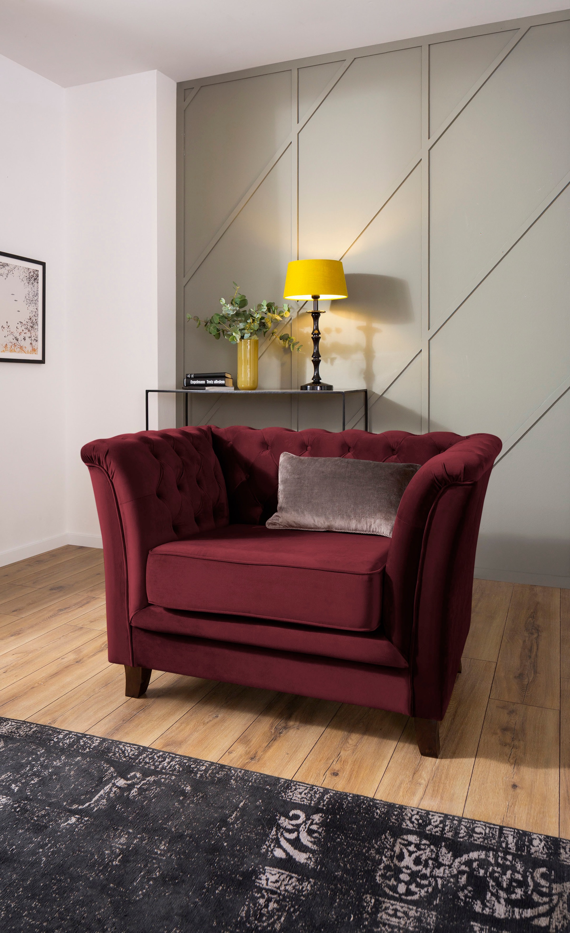 Home affaire Chesterfield-Sessel »Dover«, passend zur "Dover"-Serie mit Knopfheftung... kaufen