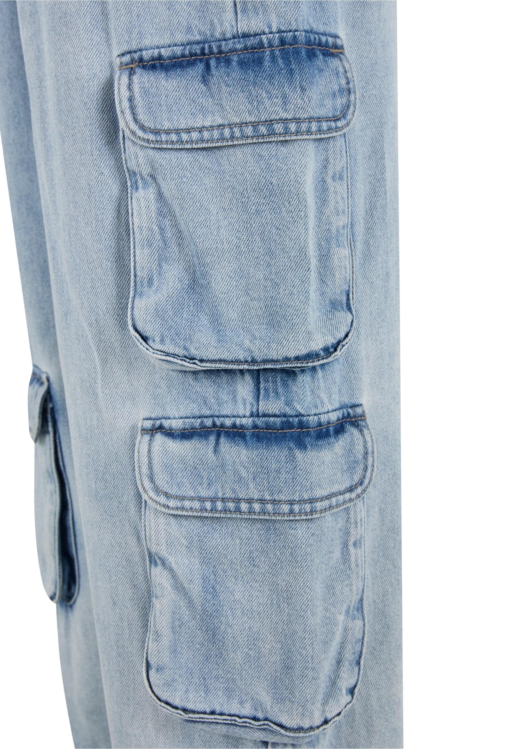 URBAN CLASSICS Cargohose »Urban Classics Multi Pocket Denim Cargo«, (1 tlg.)