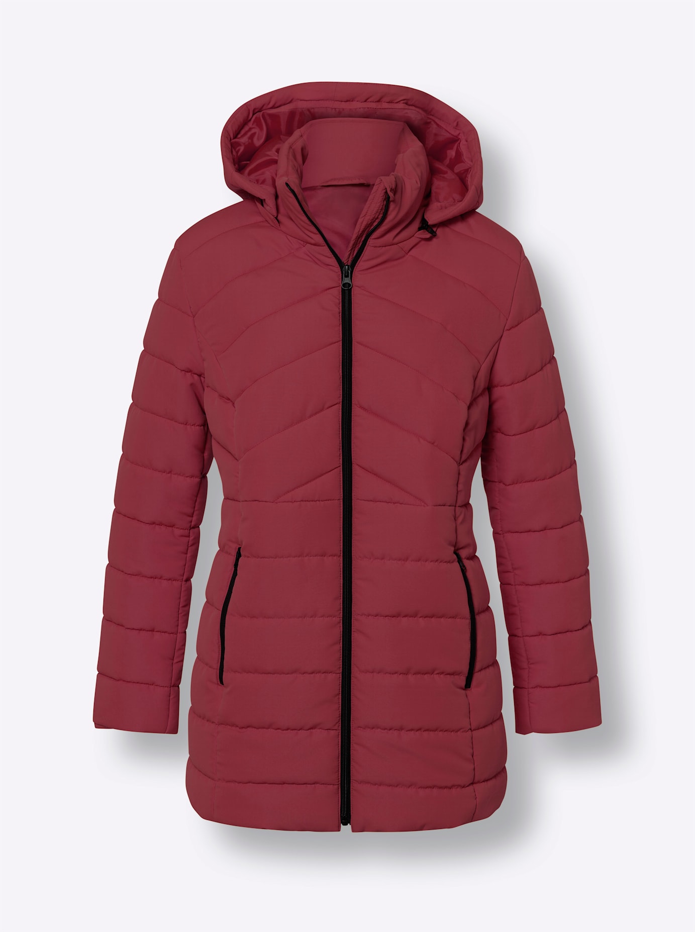 Thumbnail - Classic Basics Steppjacke, mit Kapuze