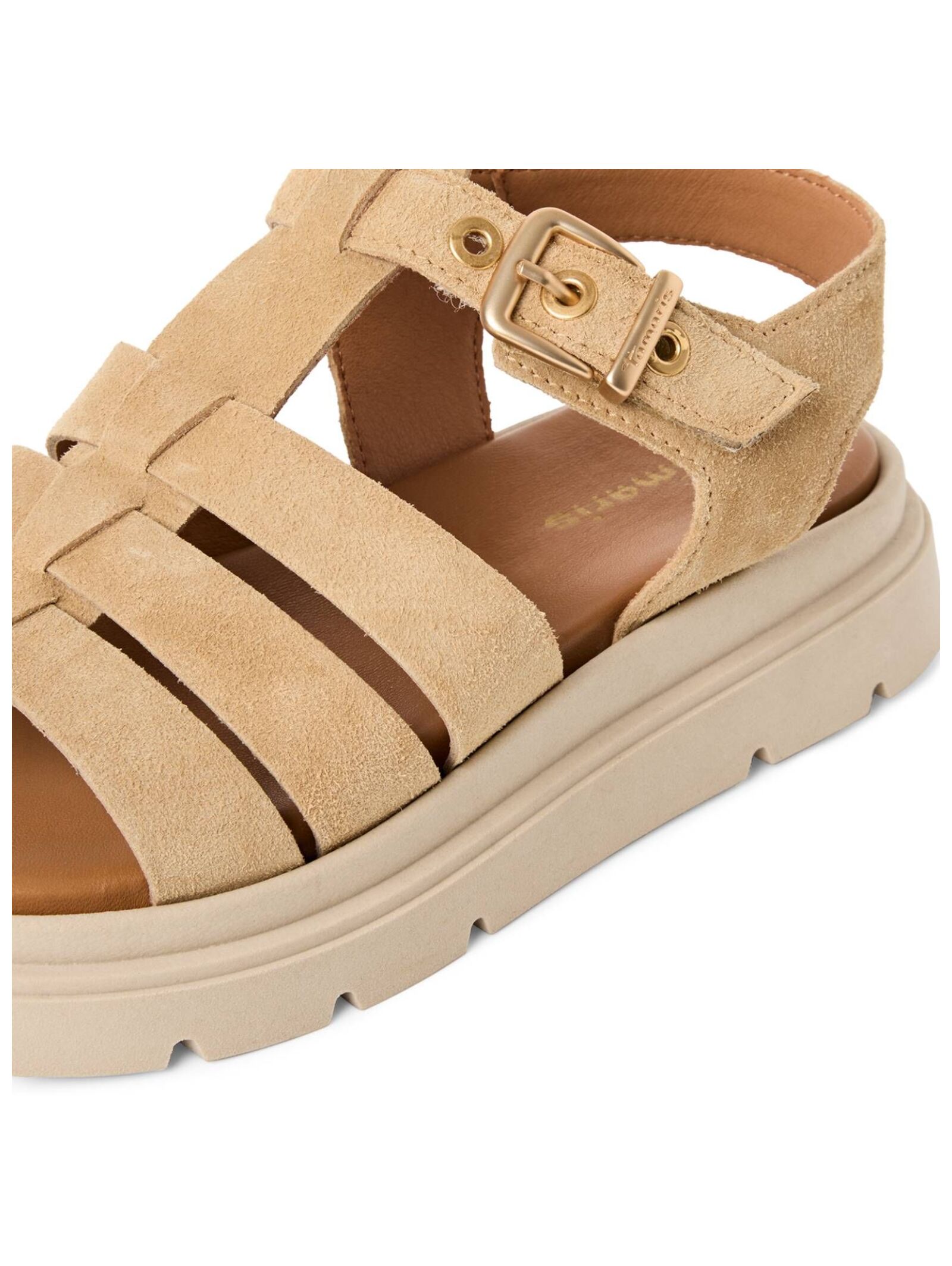 Thumbnail - Tamaris Schaftsandalette "Tamaris Sandalen Leder"