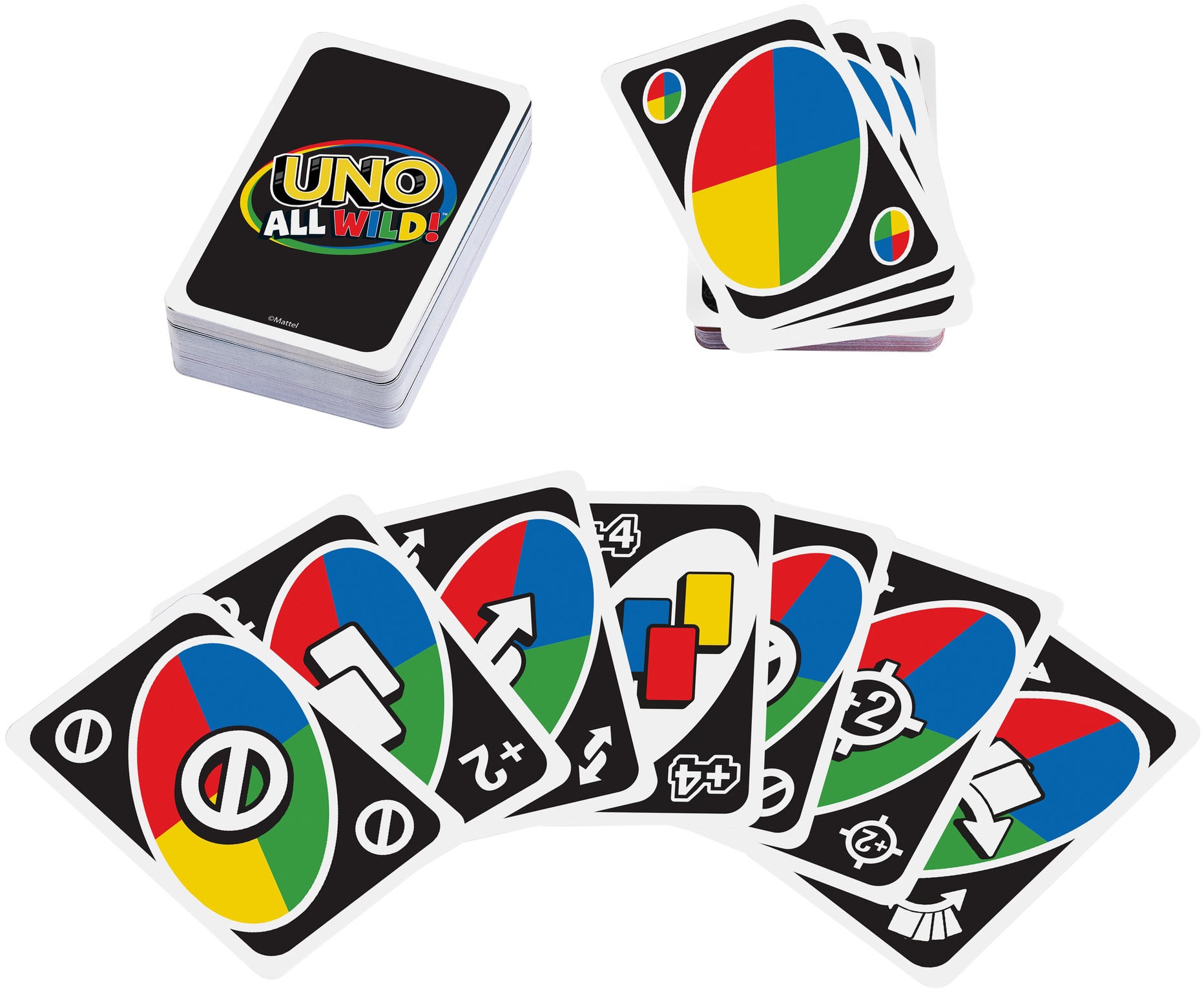 Mattel games Spiel »UNO All Wild«