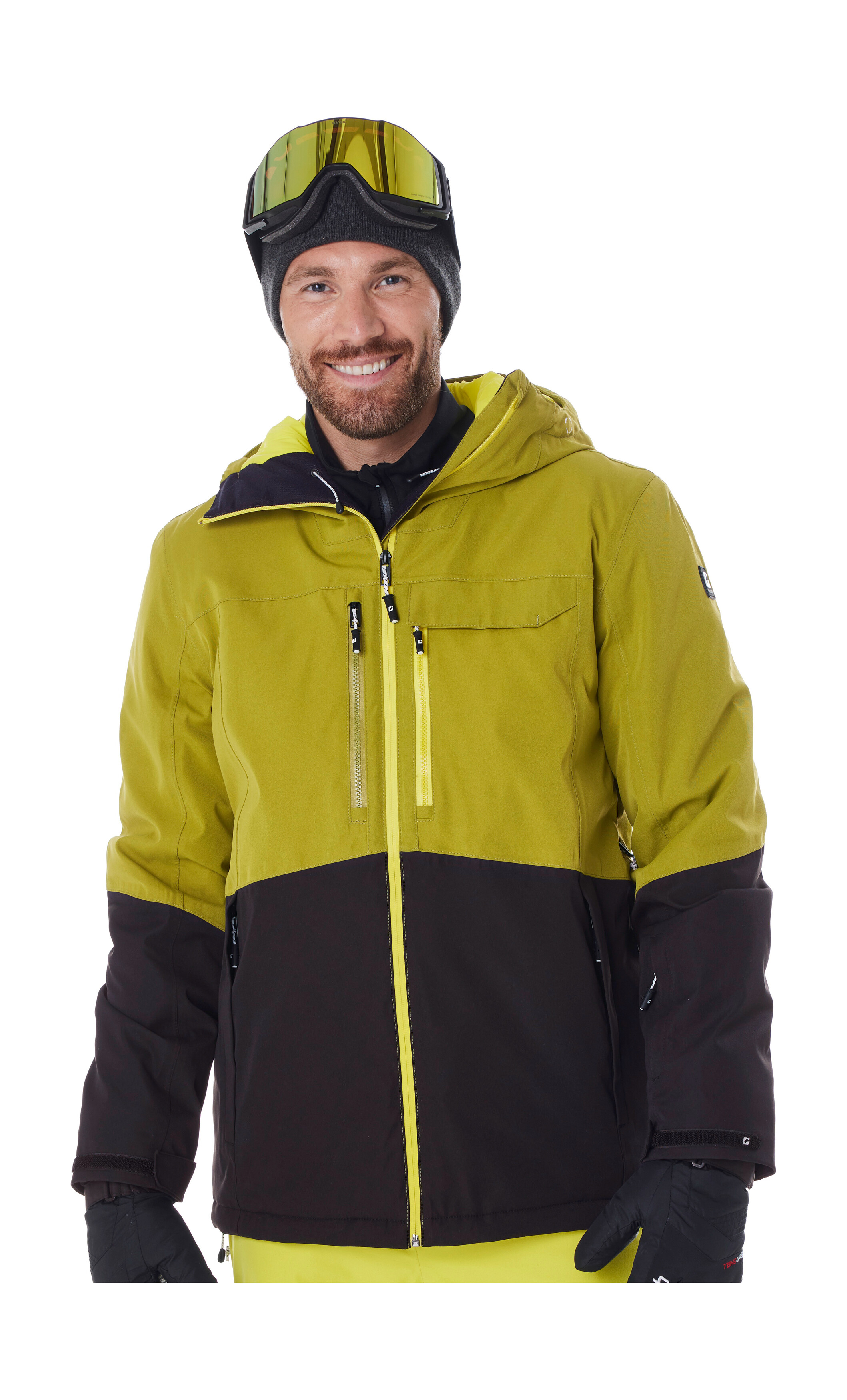 Killtec Skijacke "KSW 280 MN SKI JCKT" Wasserdichte Herrenjacke mit Schneefang und Teflon EcoElite™
