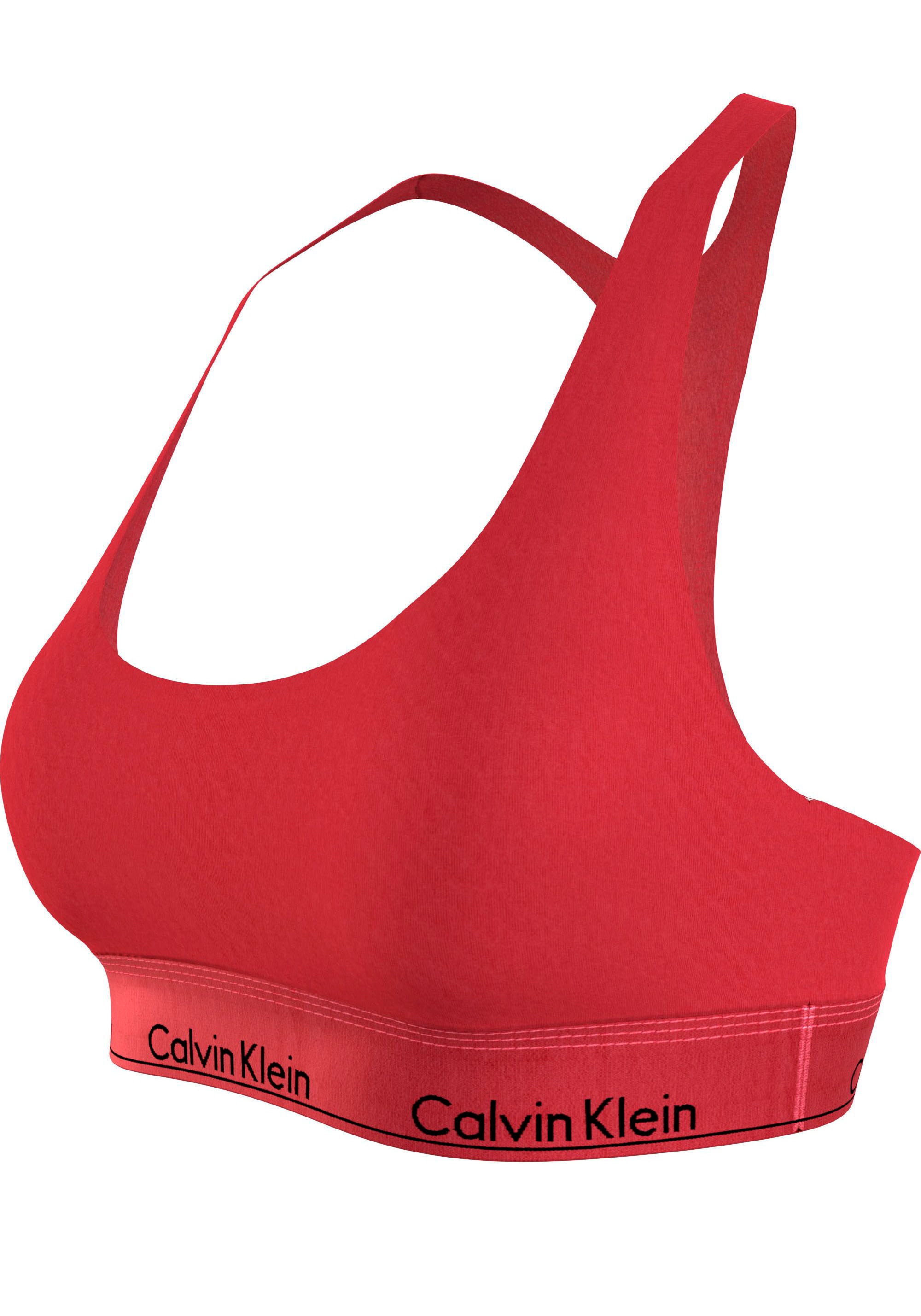 Calvin Klein Underwear Bralette »UNLINED BRALETTE«, mit CK-Logoschriftzug am Bund