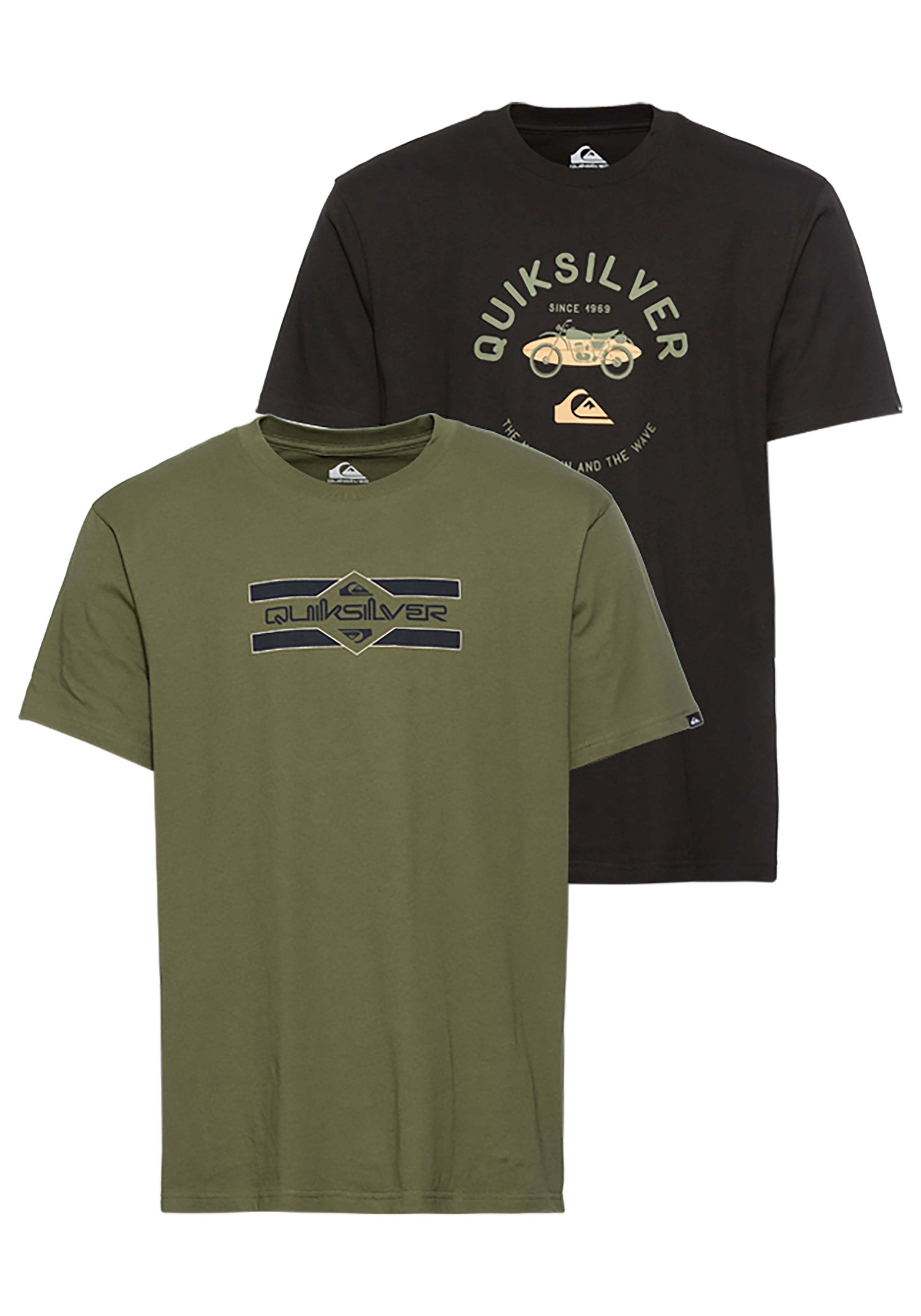 Quiksilver T-Shirt "OPEN ARROW SHORT SLEEVE TEE PACK YM" Packung, Doppelpac günstig online kaufen
