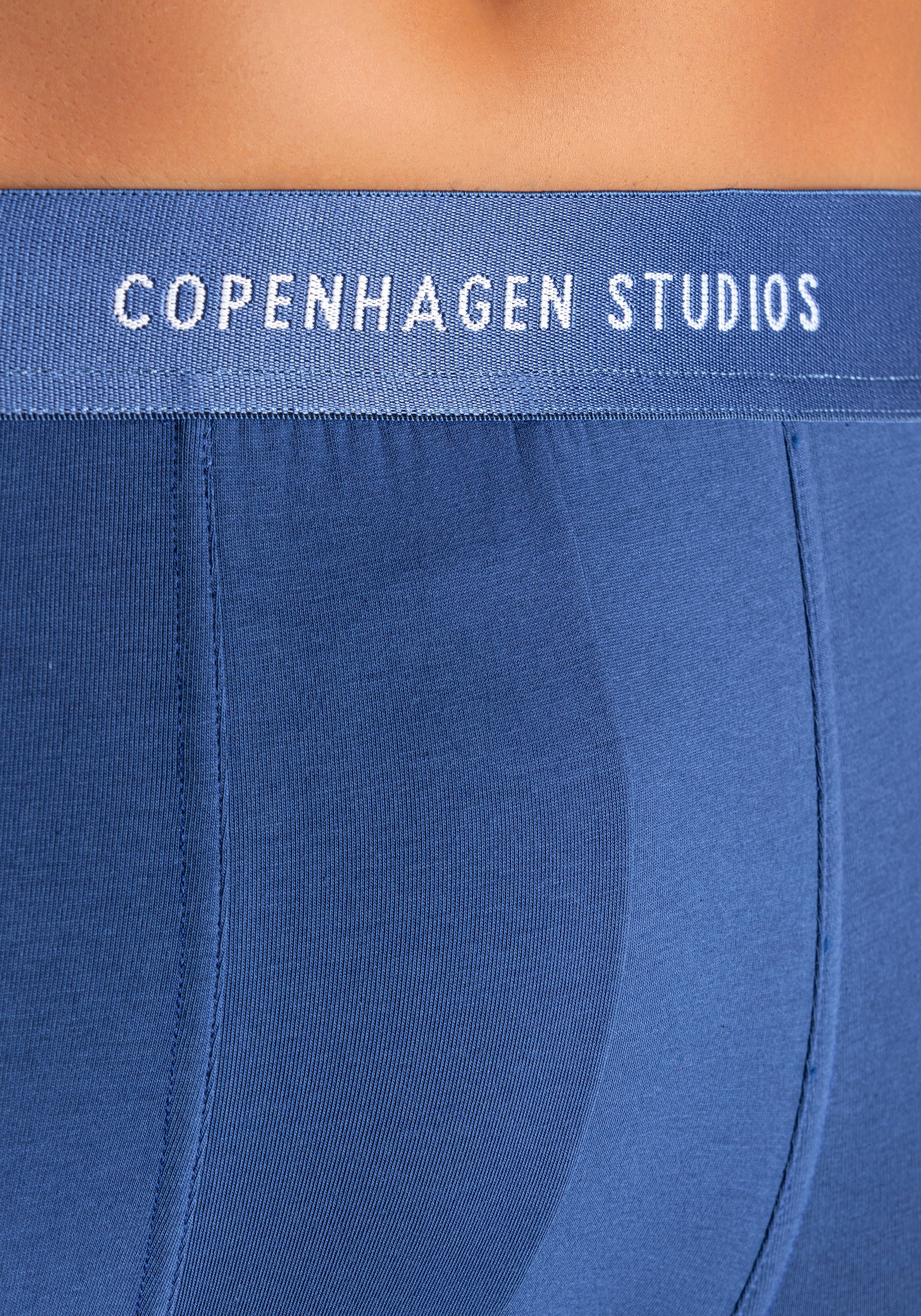 Copenhagen Studios Boxer »Boxershorts für Herren«, (3 St.), mit längerem Bein und Logobund