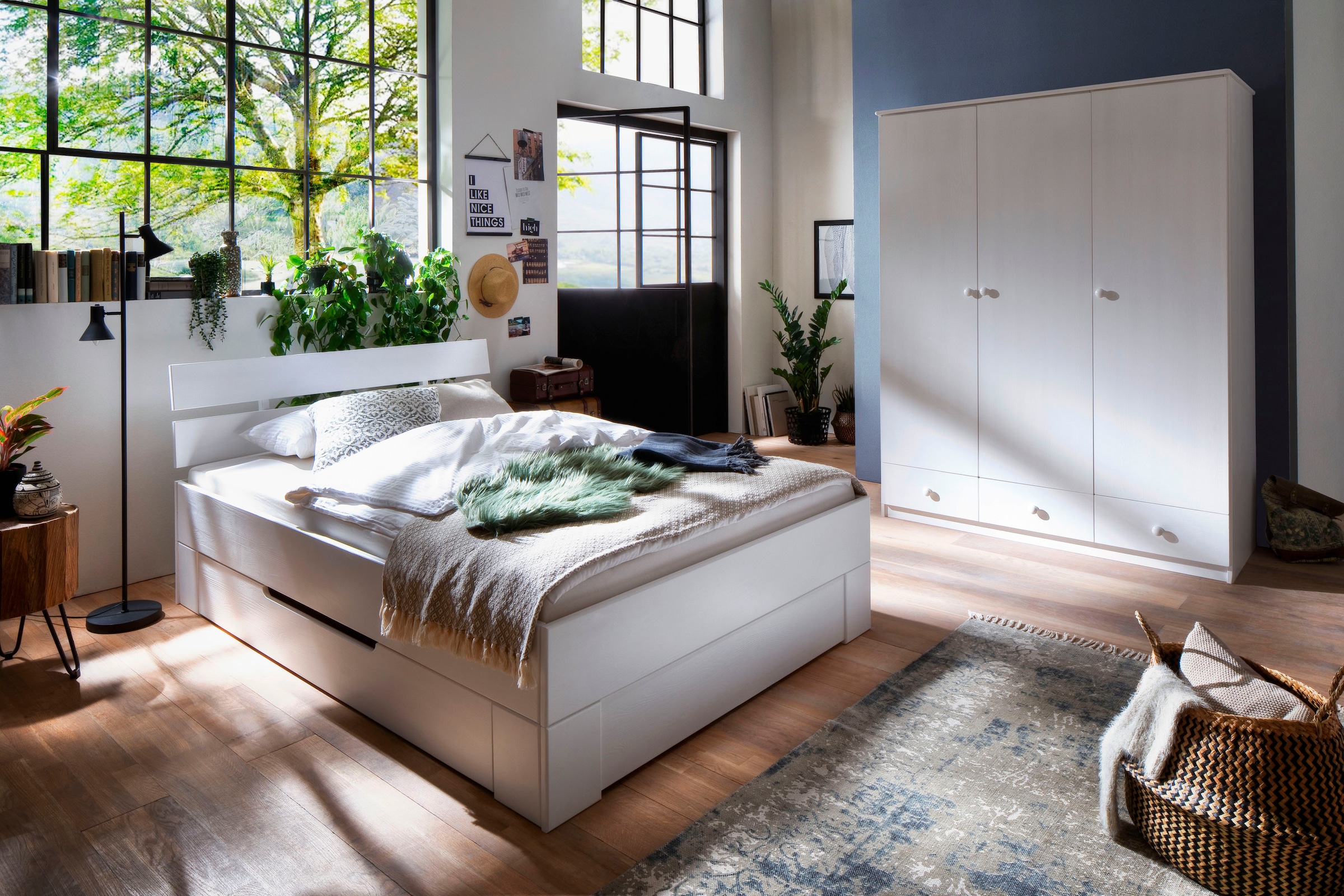 Home affaire Schubkasten-Unterbau »Progress Schublade für extra Stauraum unter dem Bett«, Massivholz, FSC®-zertifiziert, massive Fichte