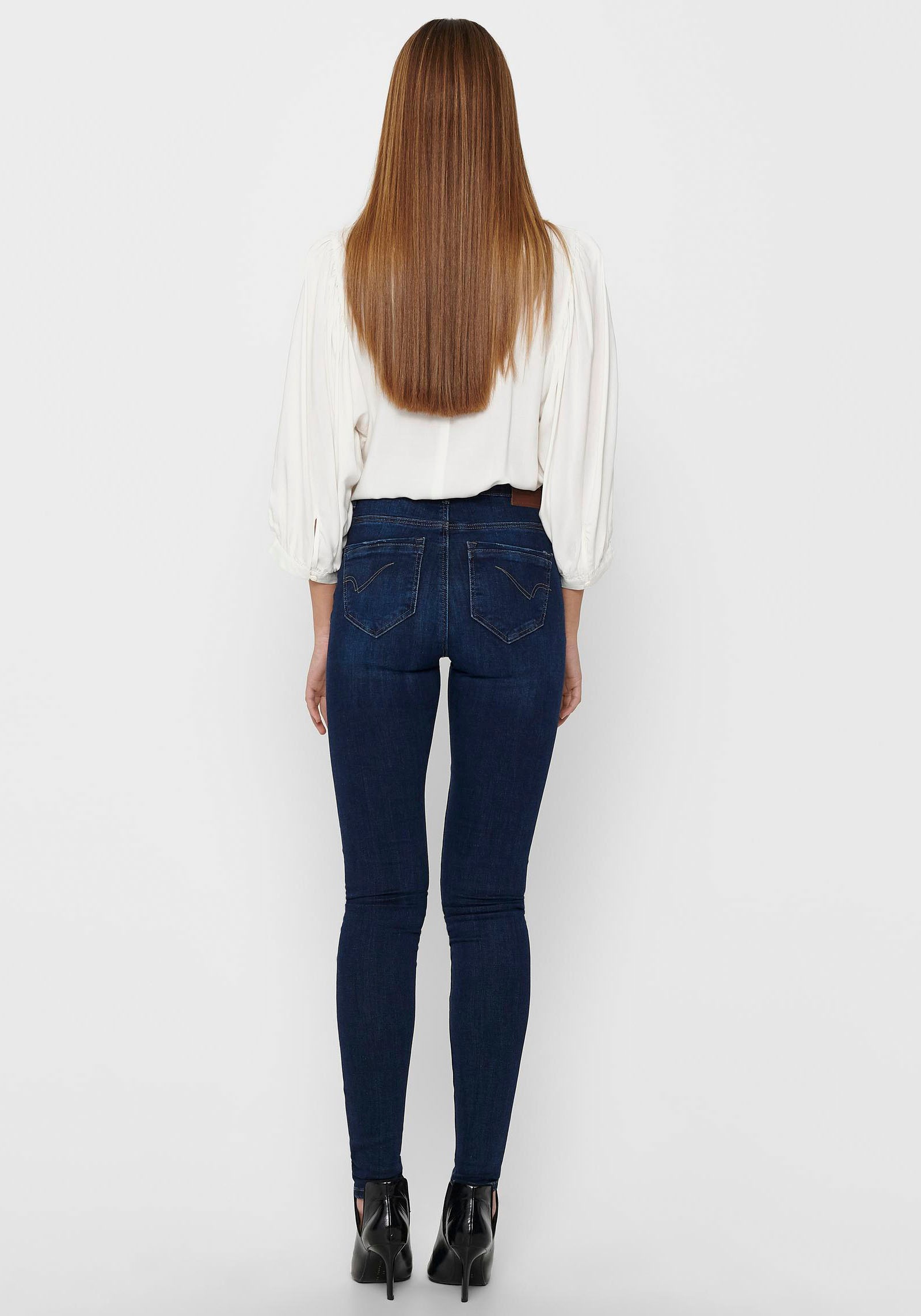 ONLY High-waist-Jeans "ONLPAOLA LOLA HW SK DNM AZG 132907" günstig online kaufen