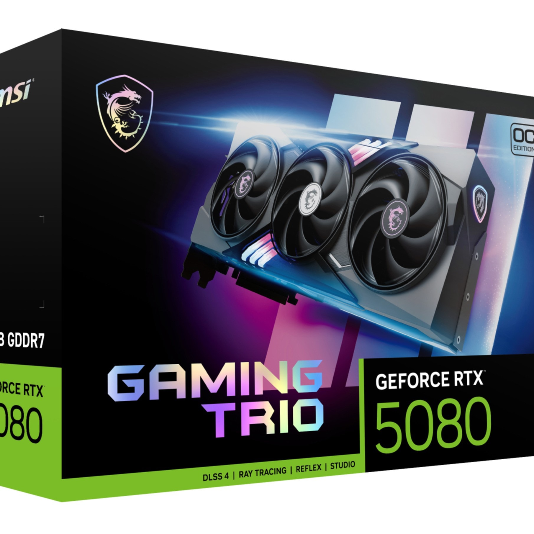 MSI Grafikkarte »GEFORCE RTX 5080 16G GAMING TRIO OC«