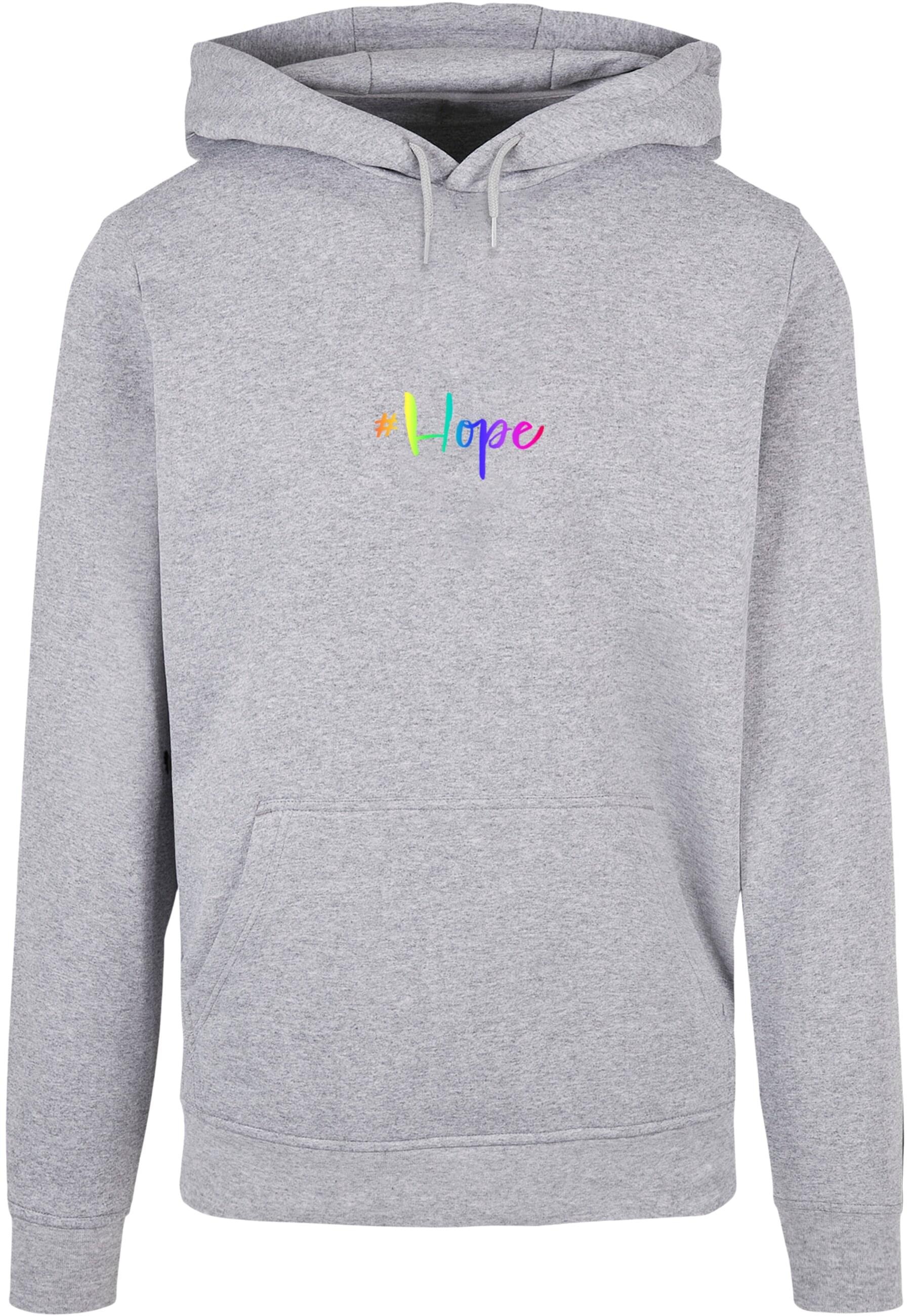 Merchcode Kapuzensweatshirt "Merchcode Herren Hope Rainbow Basic Hoody" günstig online kaufen