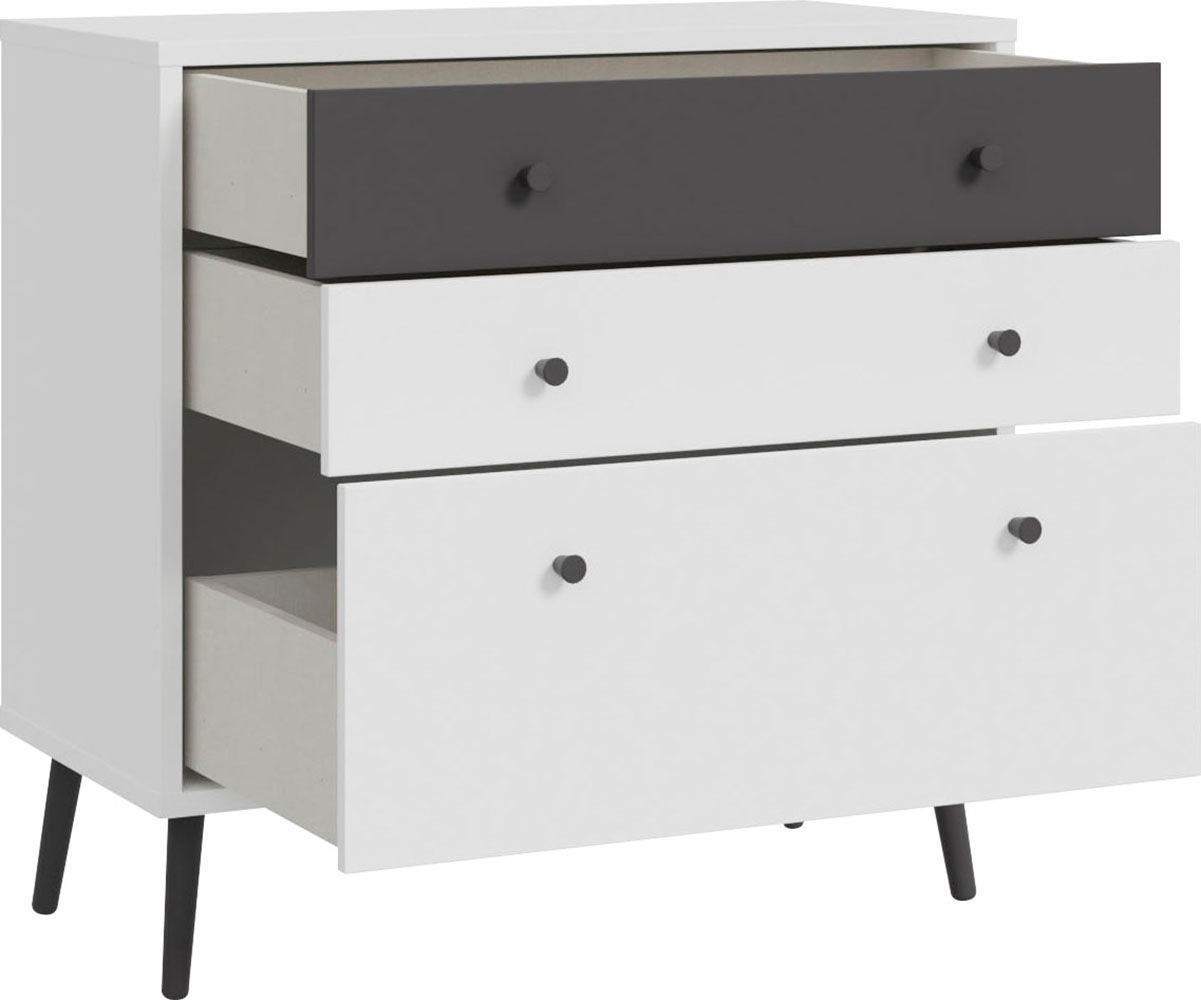 FORTE Kommode »Harllson EasyKlix by Forte«, die neue geniale Art Möbel aufzubauen