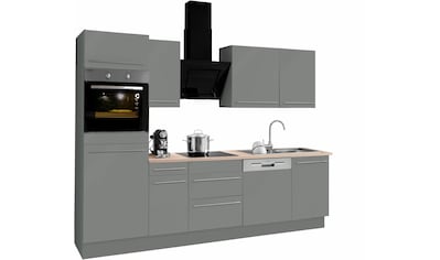 Küchenzeile »Bern«, Breite 270 cm, wahlweise mit E-Geräten