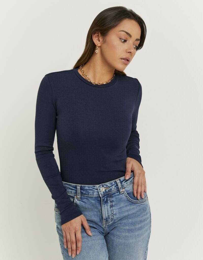 Tally Weijl Langarmbody "SBOCOCOSYM" Baumwollmischung, figurbetont günstig online kaufen