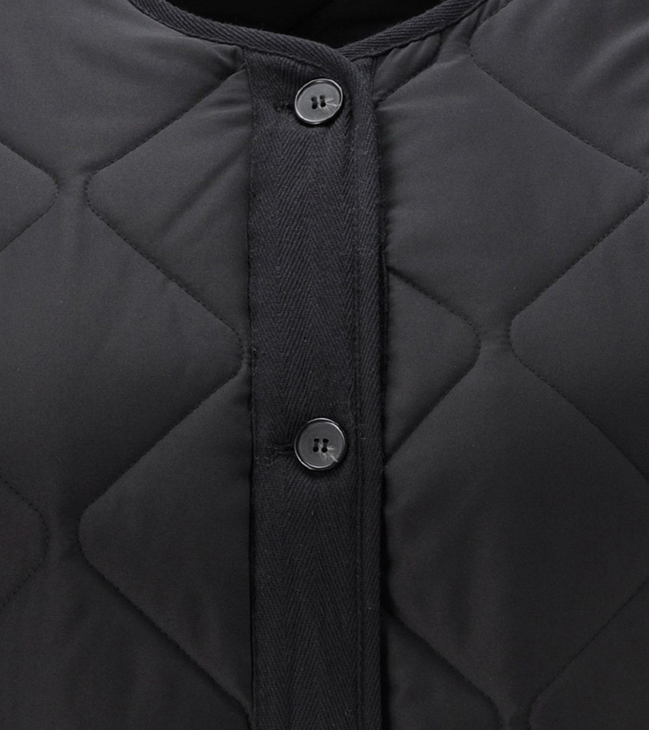 Aniston PLUS Steppjacke ohne Kapuze mit gesteppten Obermaterial - NEUE KOLLEKTION