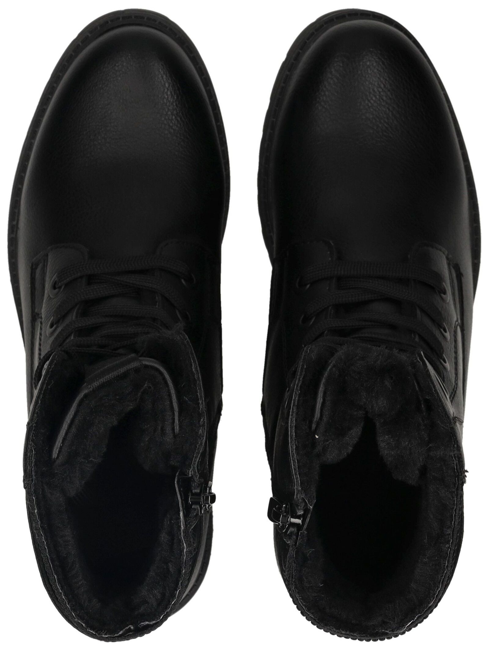 TOM TAILOR Schnürstiefelette »Tom Tailor Stiefelette Lederimitat/Textil«