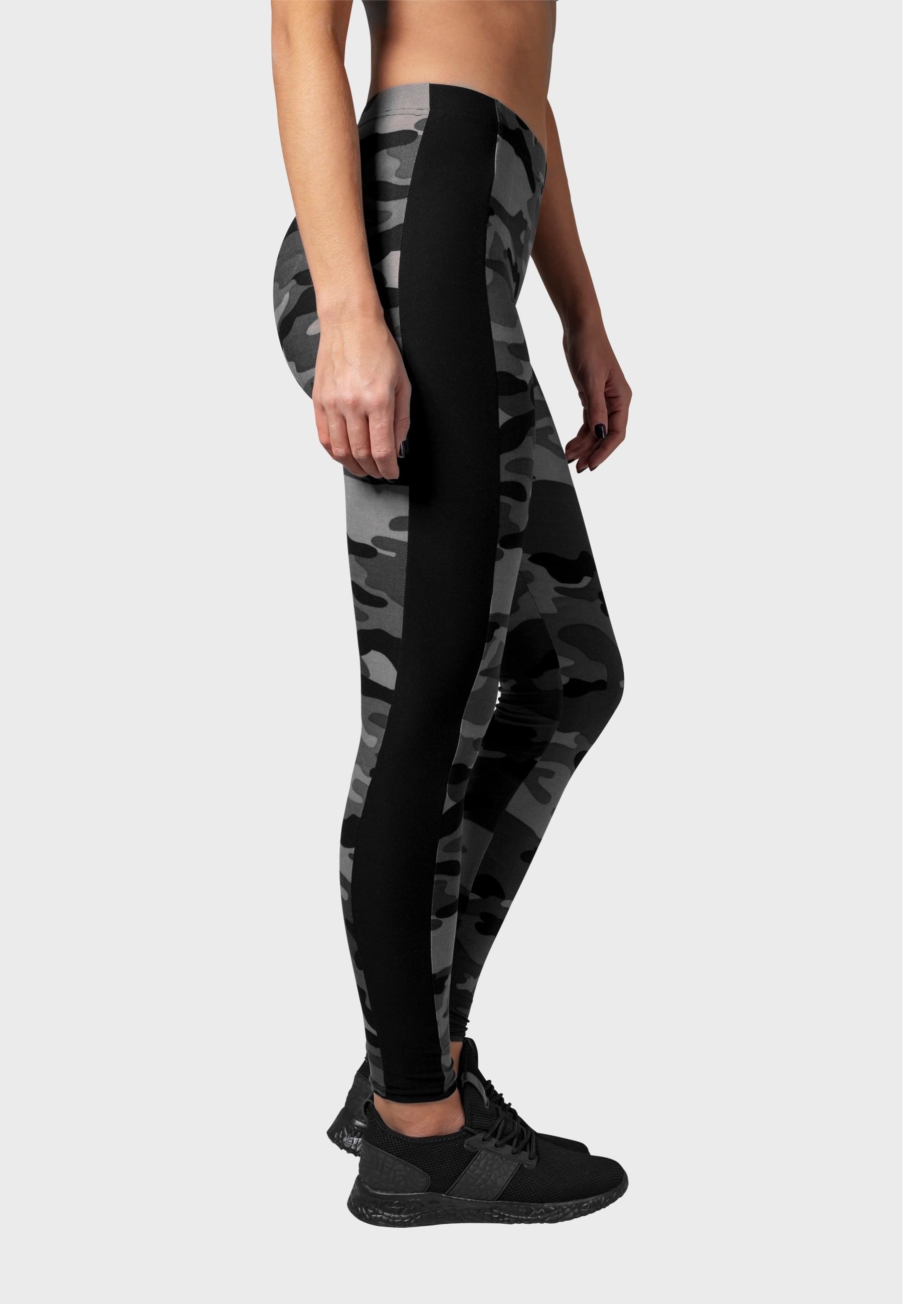 URBAN CLASSICS Leggings »Urban Classics Damen Ladies Camo Stripe Leggings«