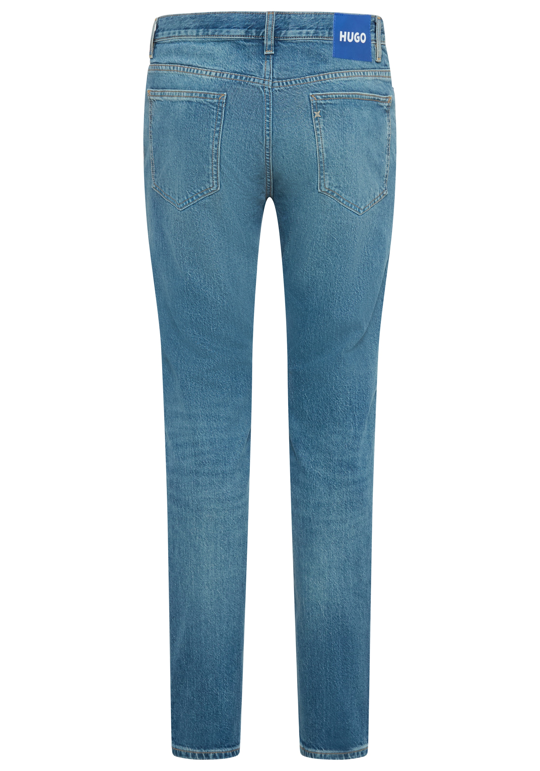 HUGO Blue Slim-fit-Jeans »Ash«, mit Stone-washed-Finish