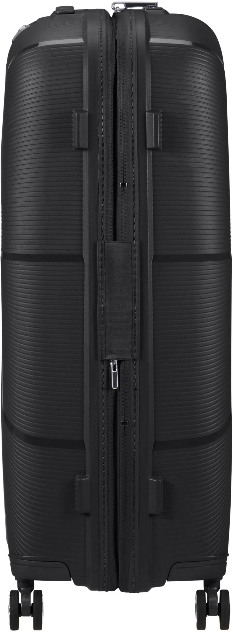 American Tourister® Hartschalen-Trolley »Starvibe, black, 77 cm«, 4 Rollen, Reisekoffer Aufgabegepäck Reisegepäck mit Volumenerweiterung