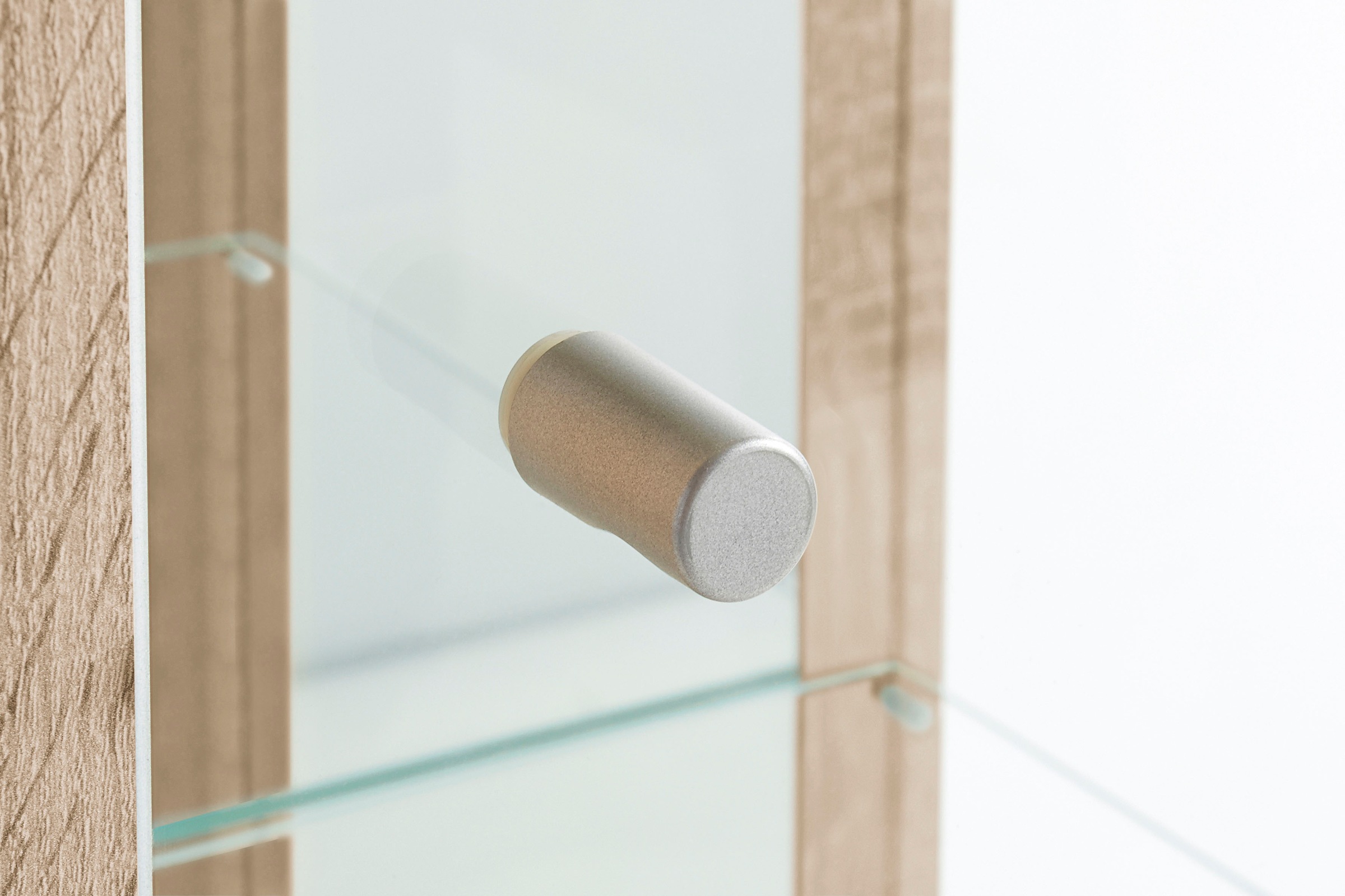 fif möbel Vitrine »OPTIMA«, Standvitrine/Glasvitrine 1x Glastür,perfekt für Sammler,Sammlervitrine